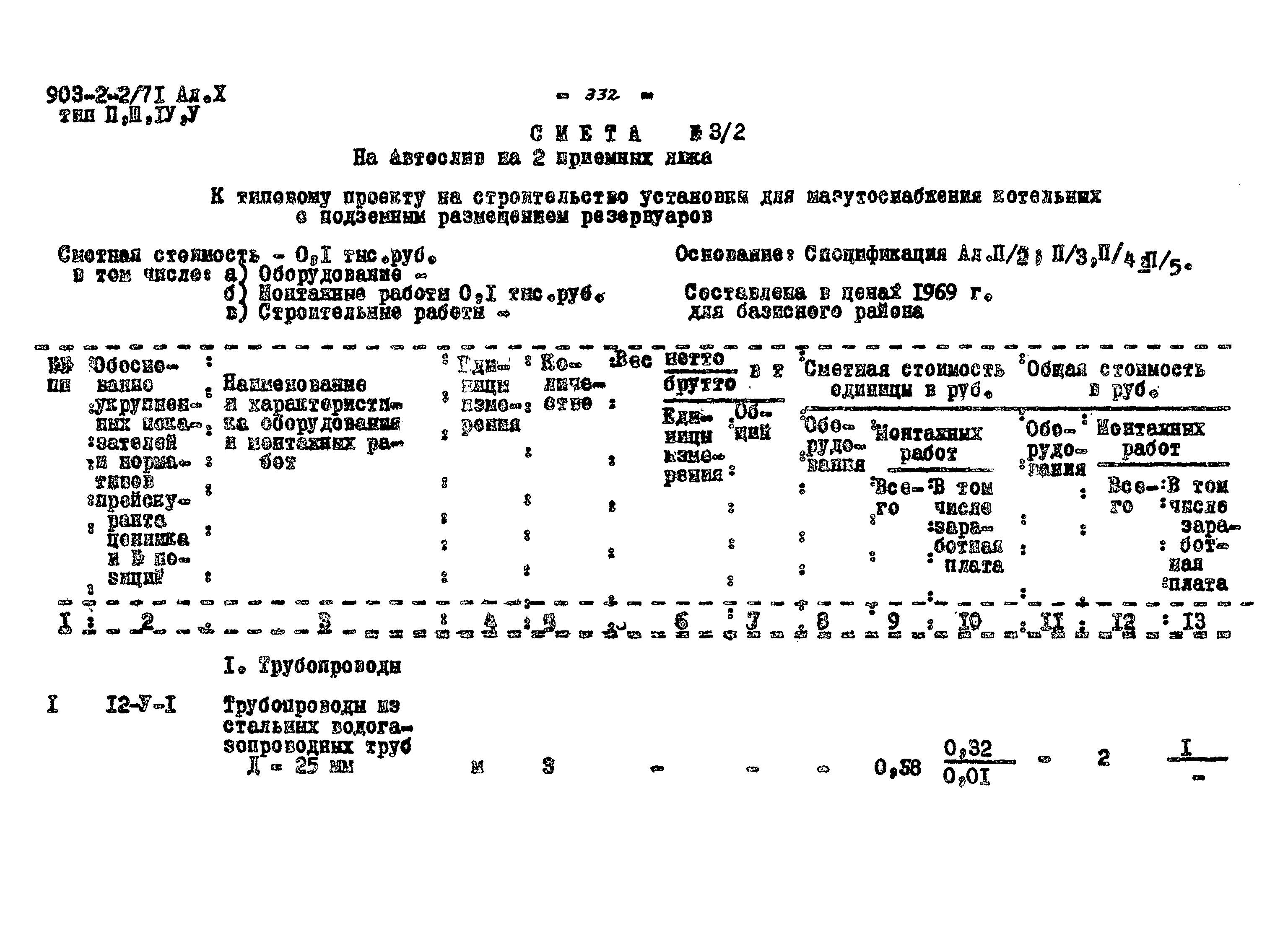 Типовой проект 903-2-2/71