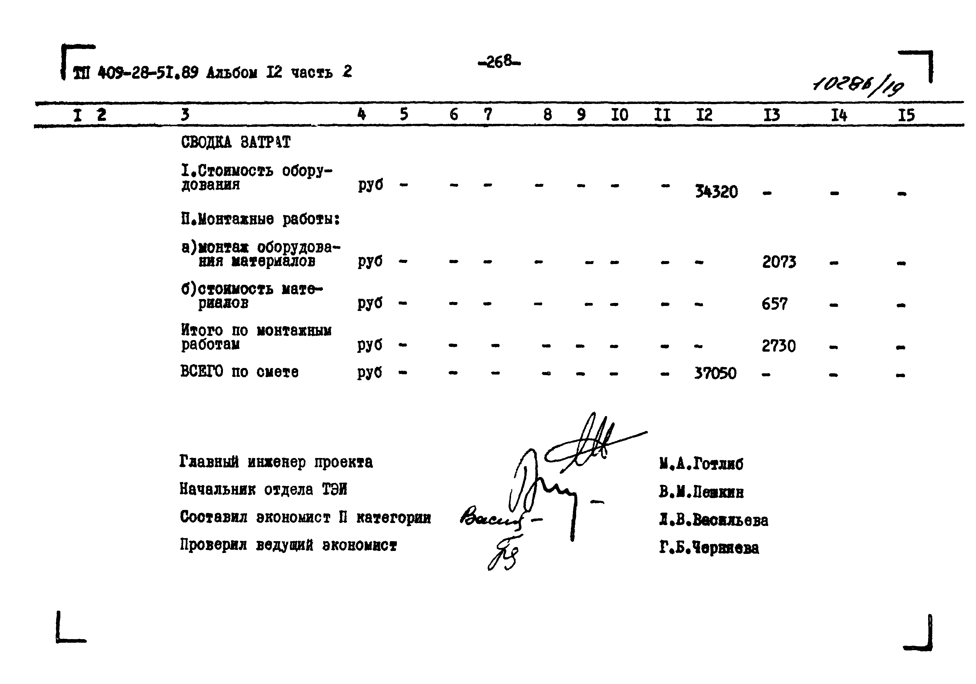 Типовой проект 409-28-51.89