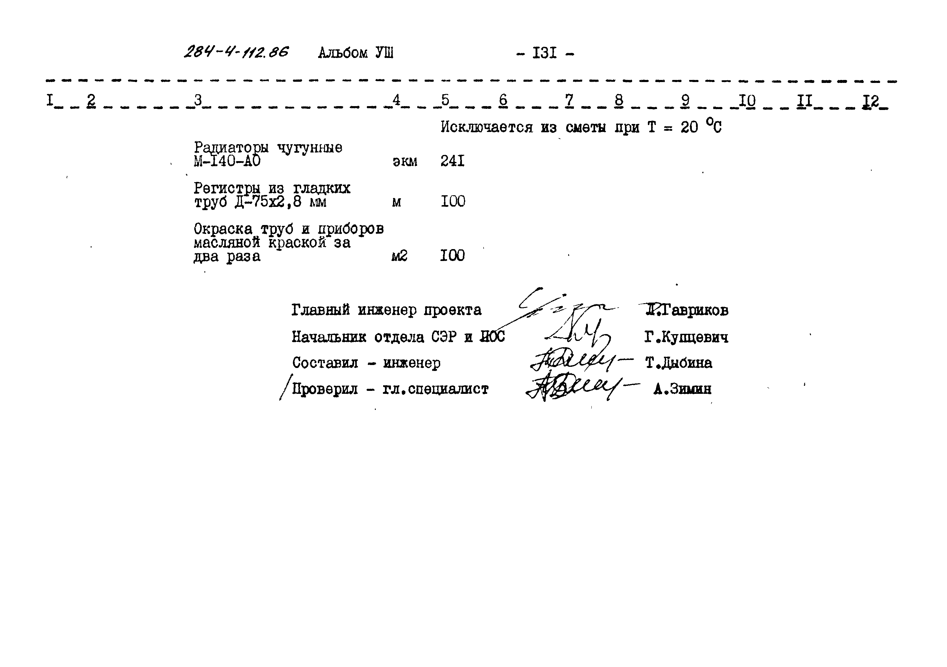 Типовой проект 284-4-112.86
