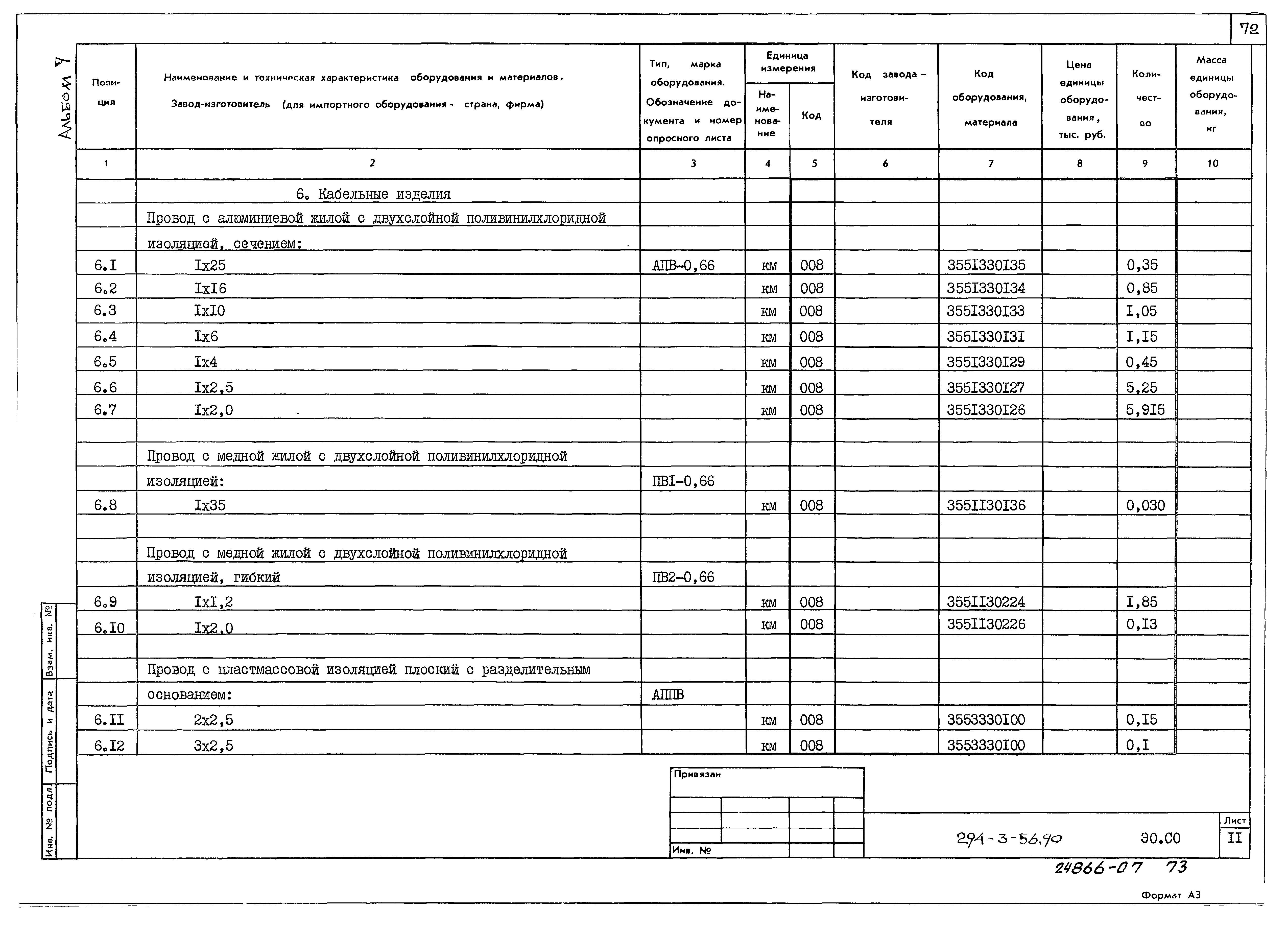 Типовой проект 294-3-56.90