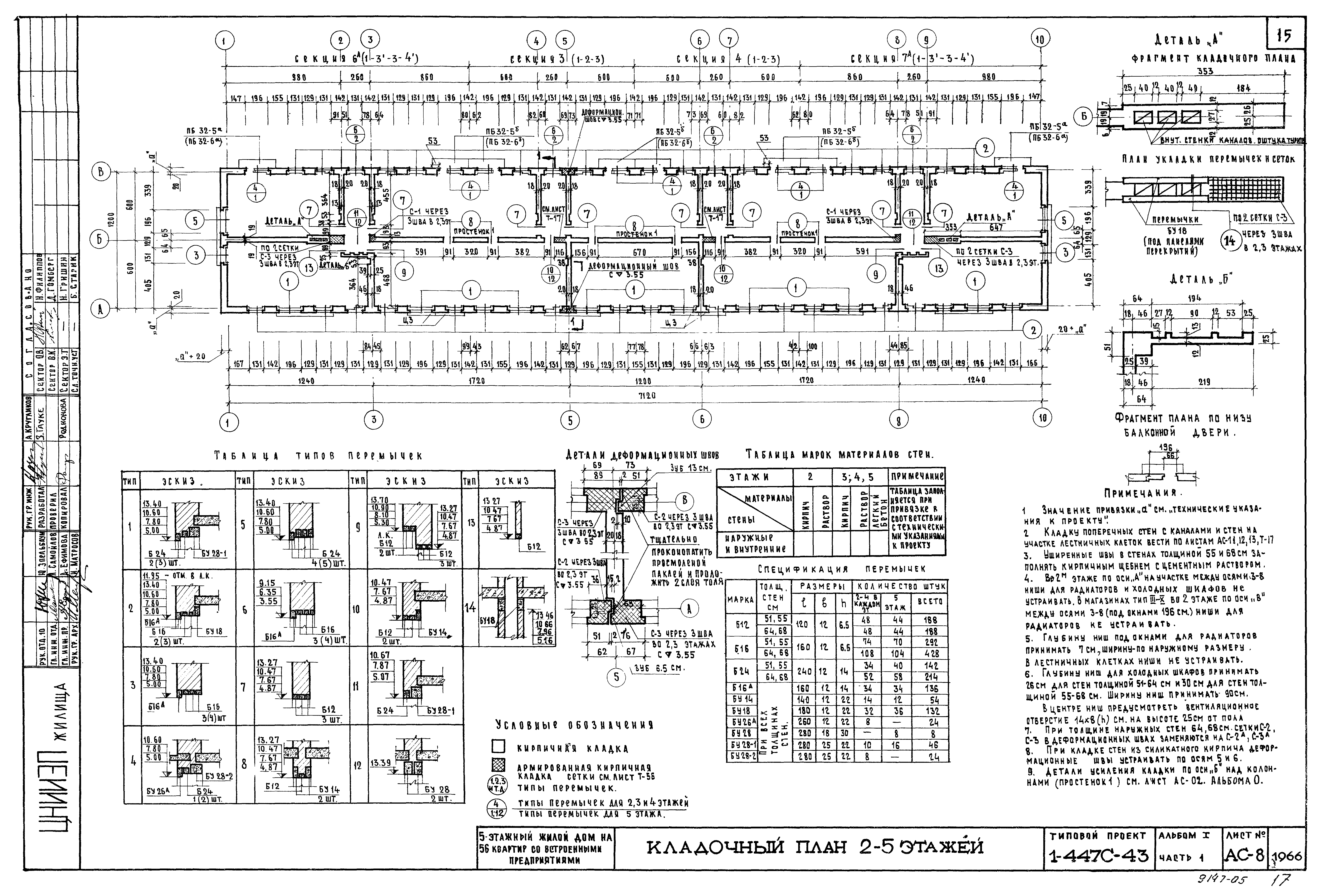 Типовой проект 1-447с-43