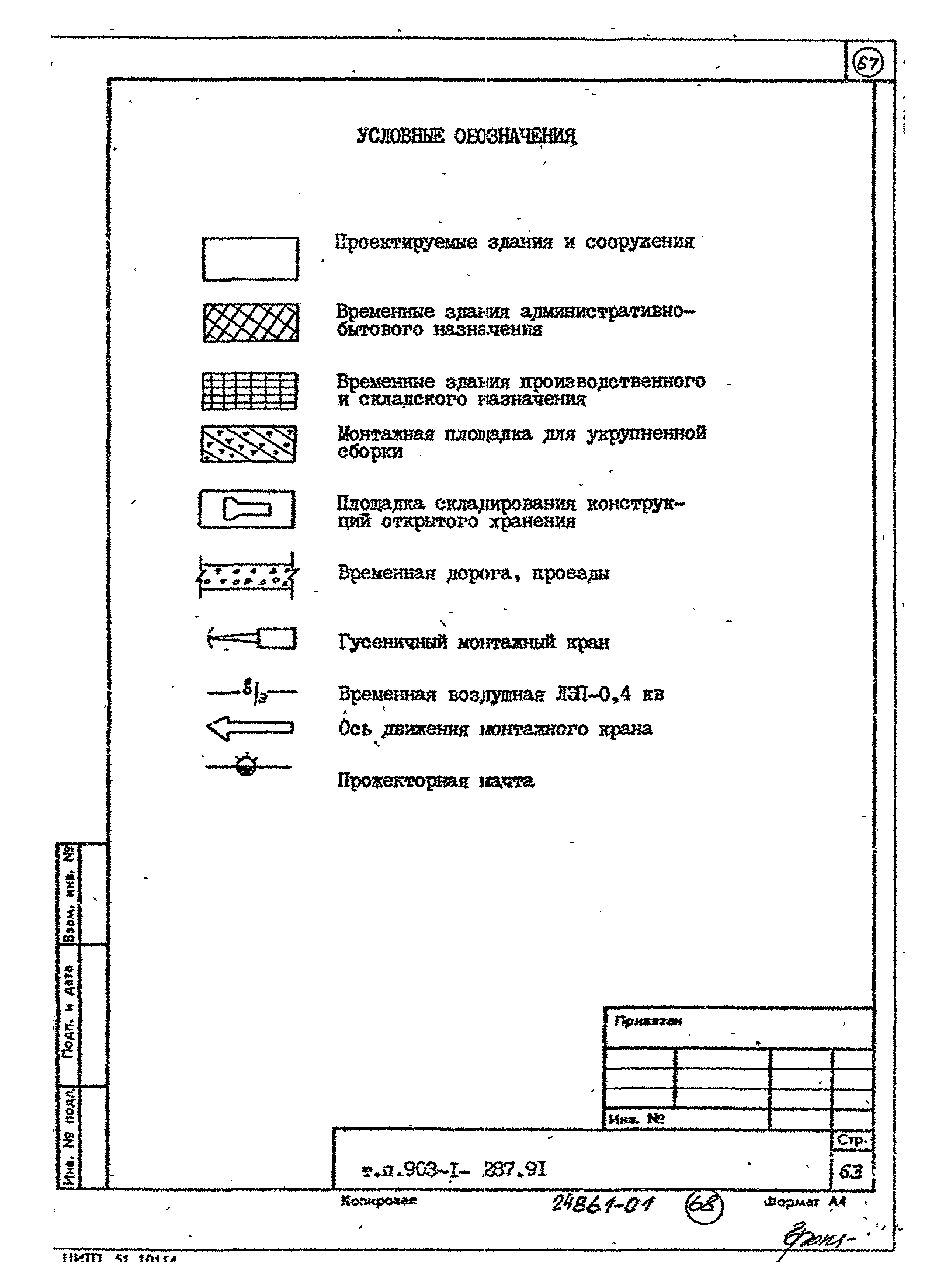 Типовой проект 903-1-287.91
