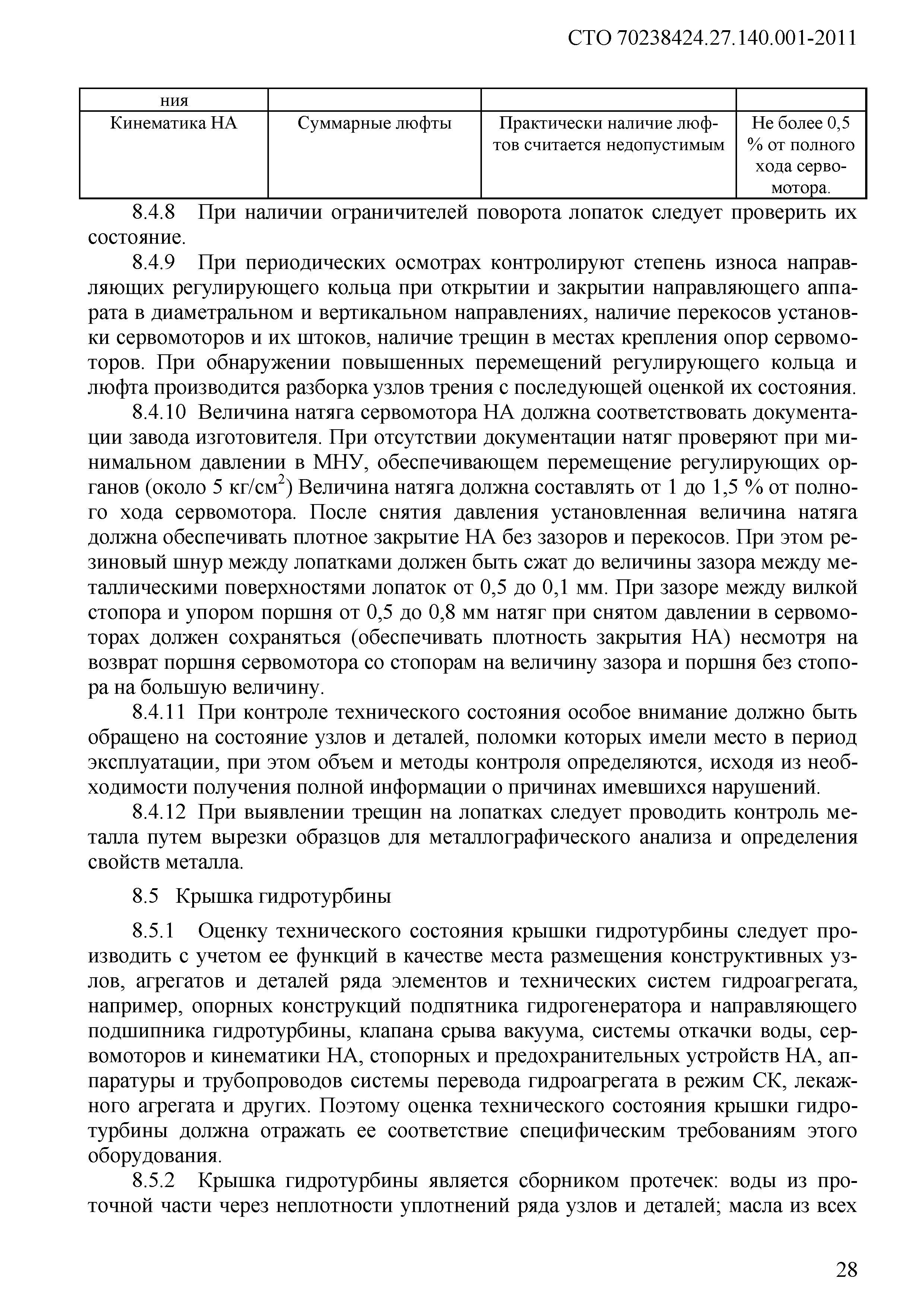 СТО 70238424.27.140.001-2011