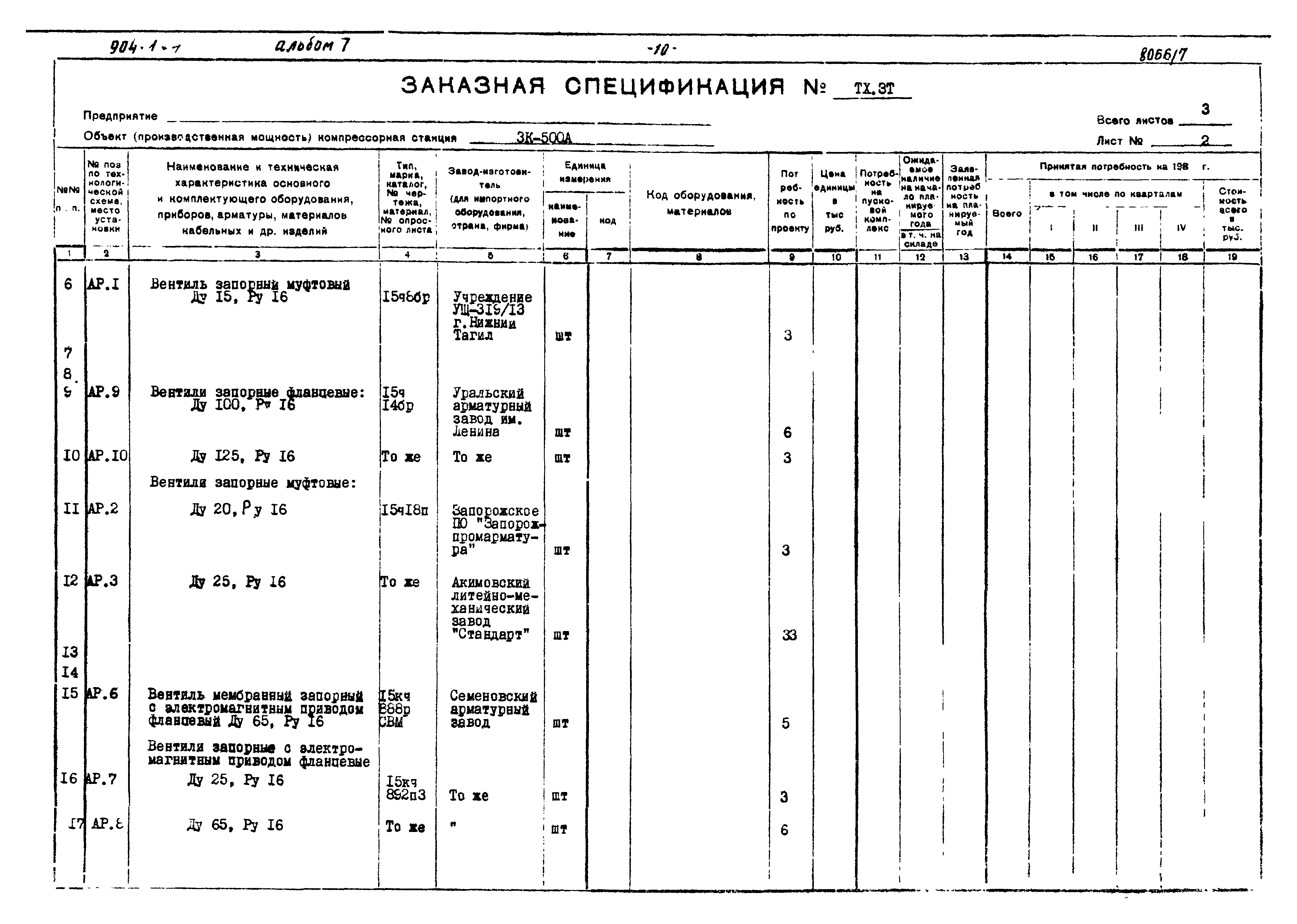 Типовой проект 904-1-48