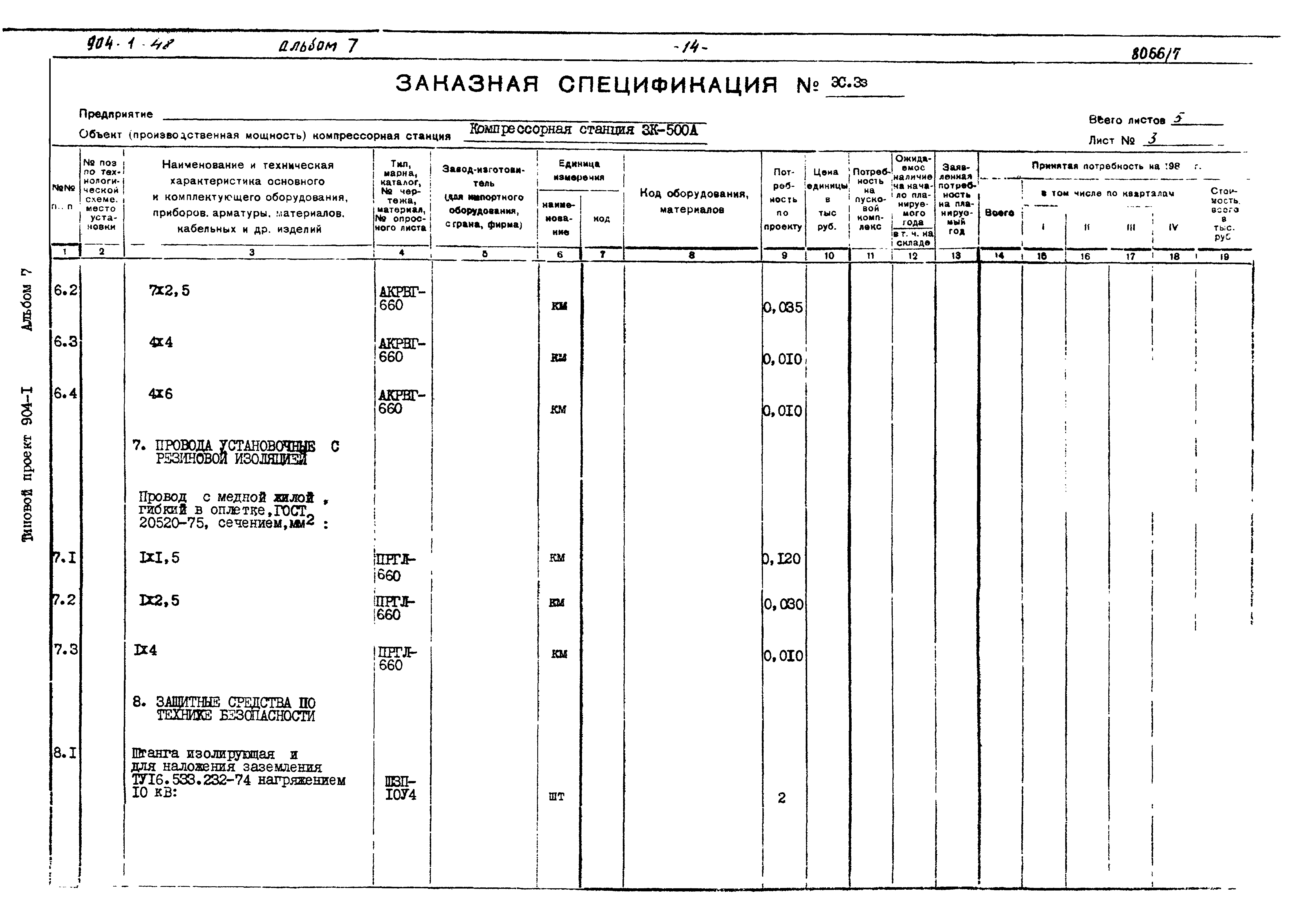 Типовой проект 904-1-48