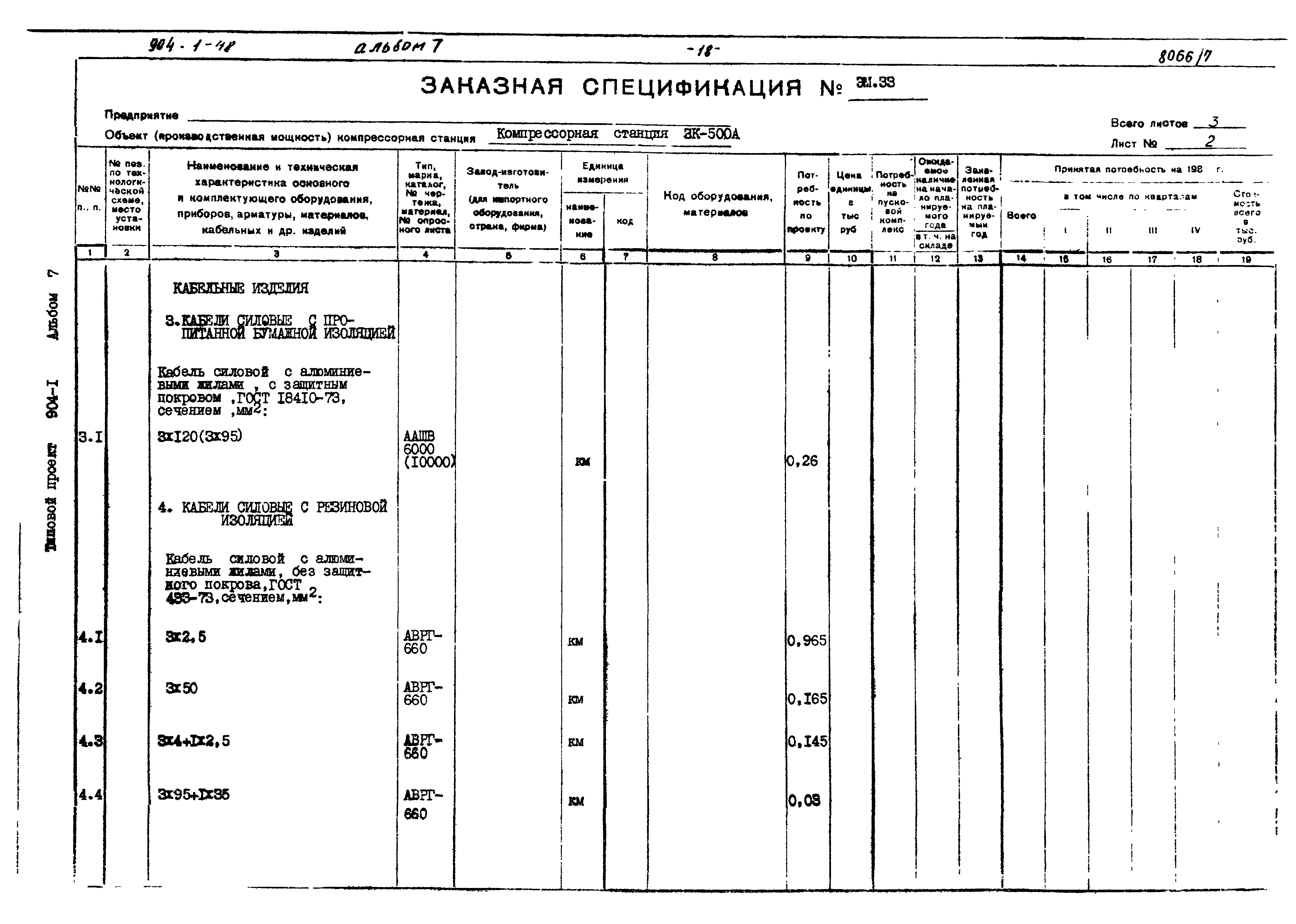 Типовой проект 904-1-48