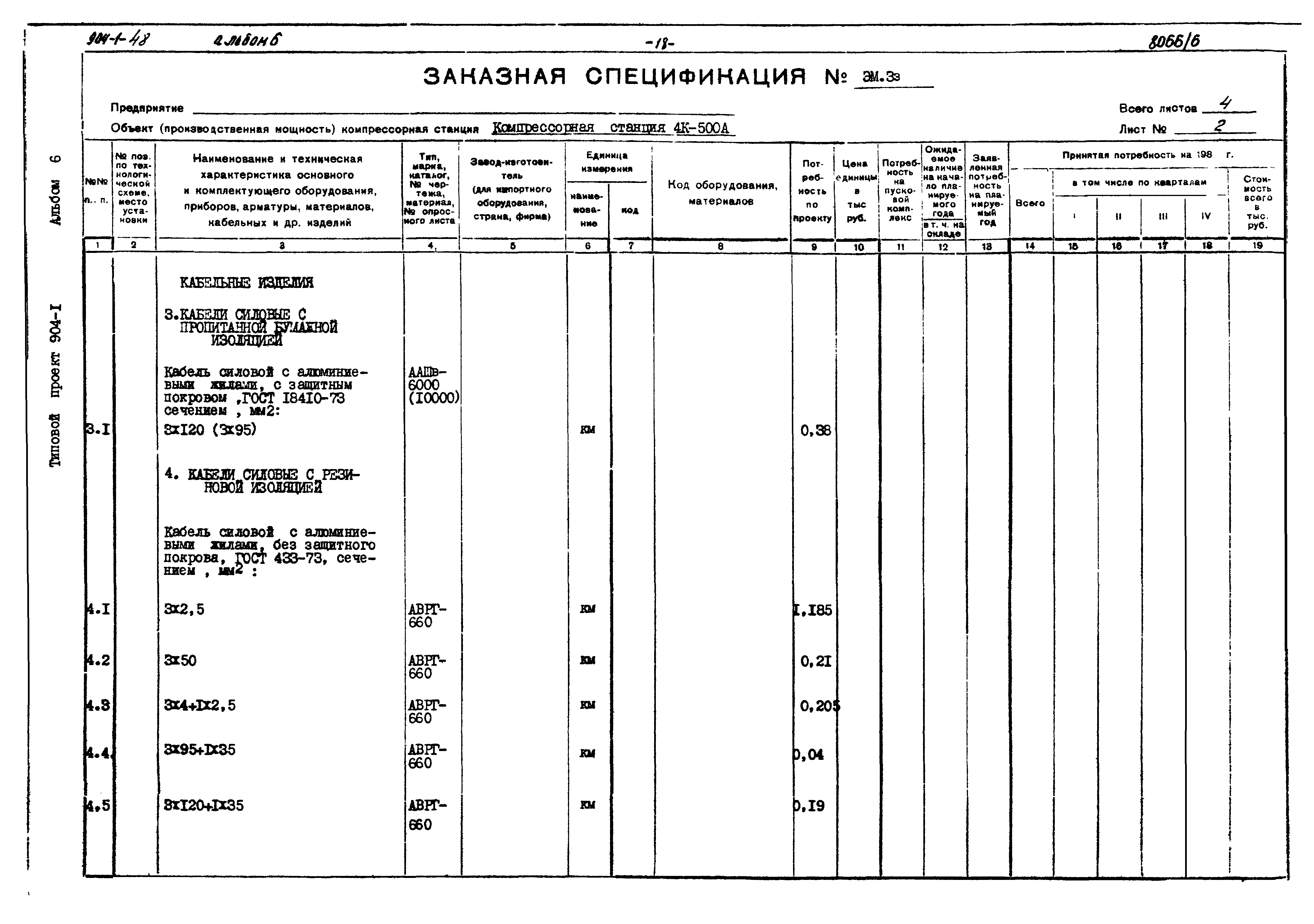 Типовой проект 904-1-48