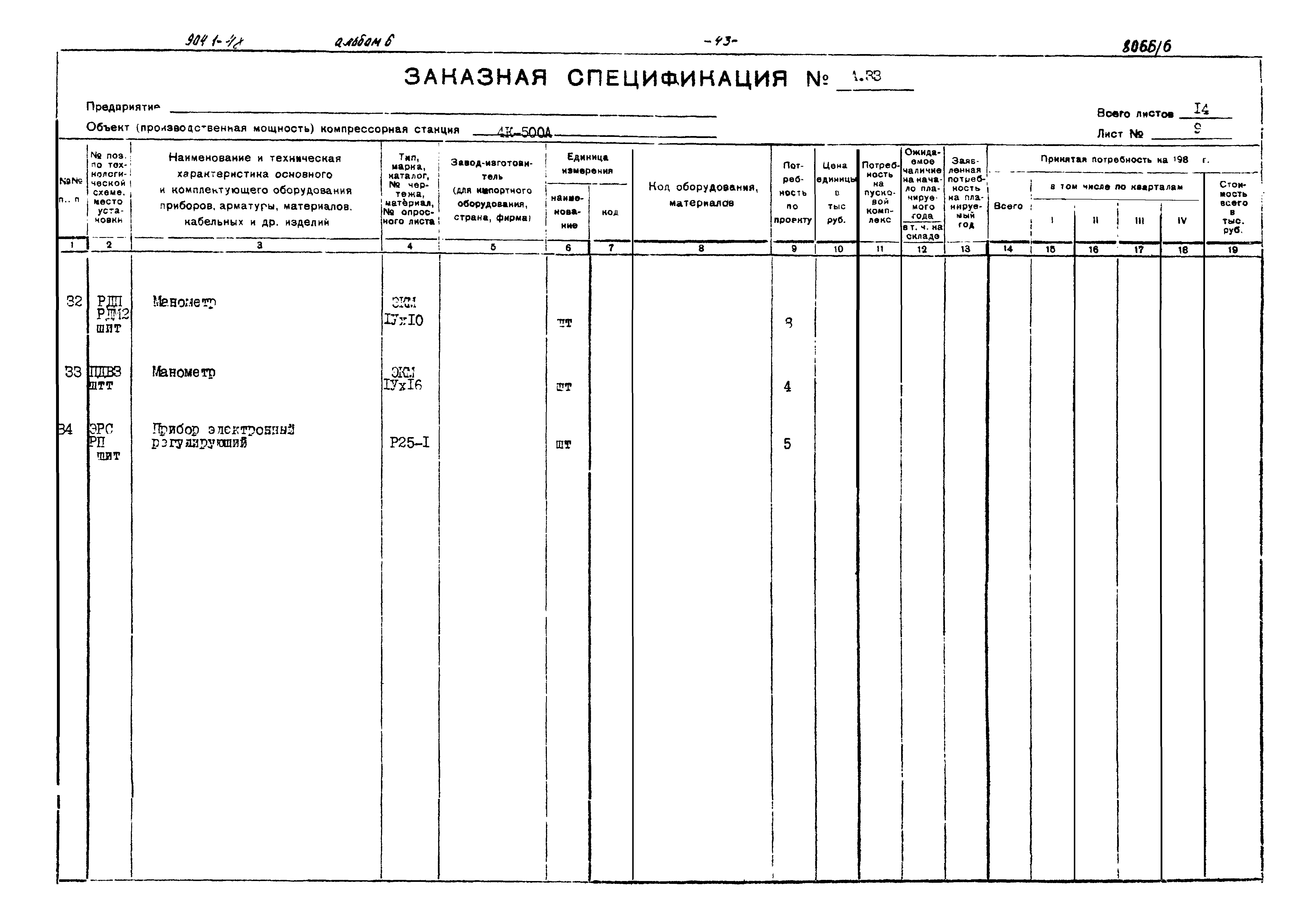 Типовой проект 904-1-48