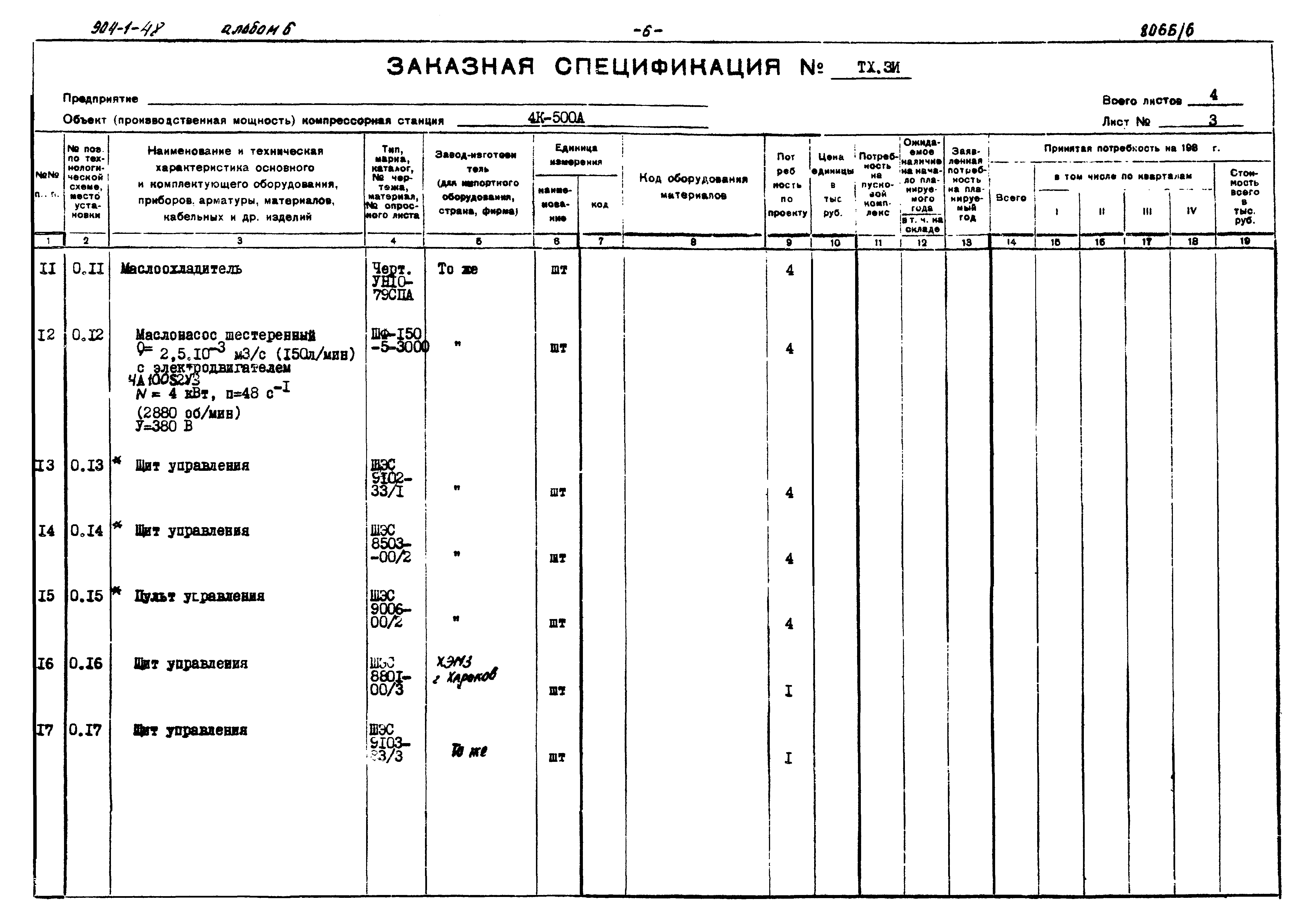 Типовой проект 904-1-48