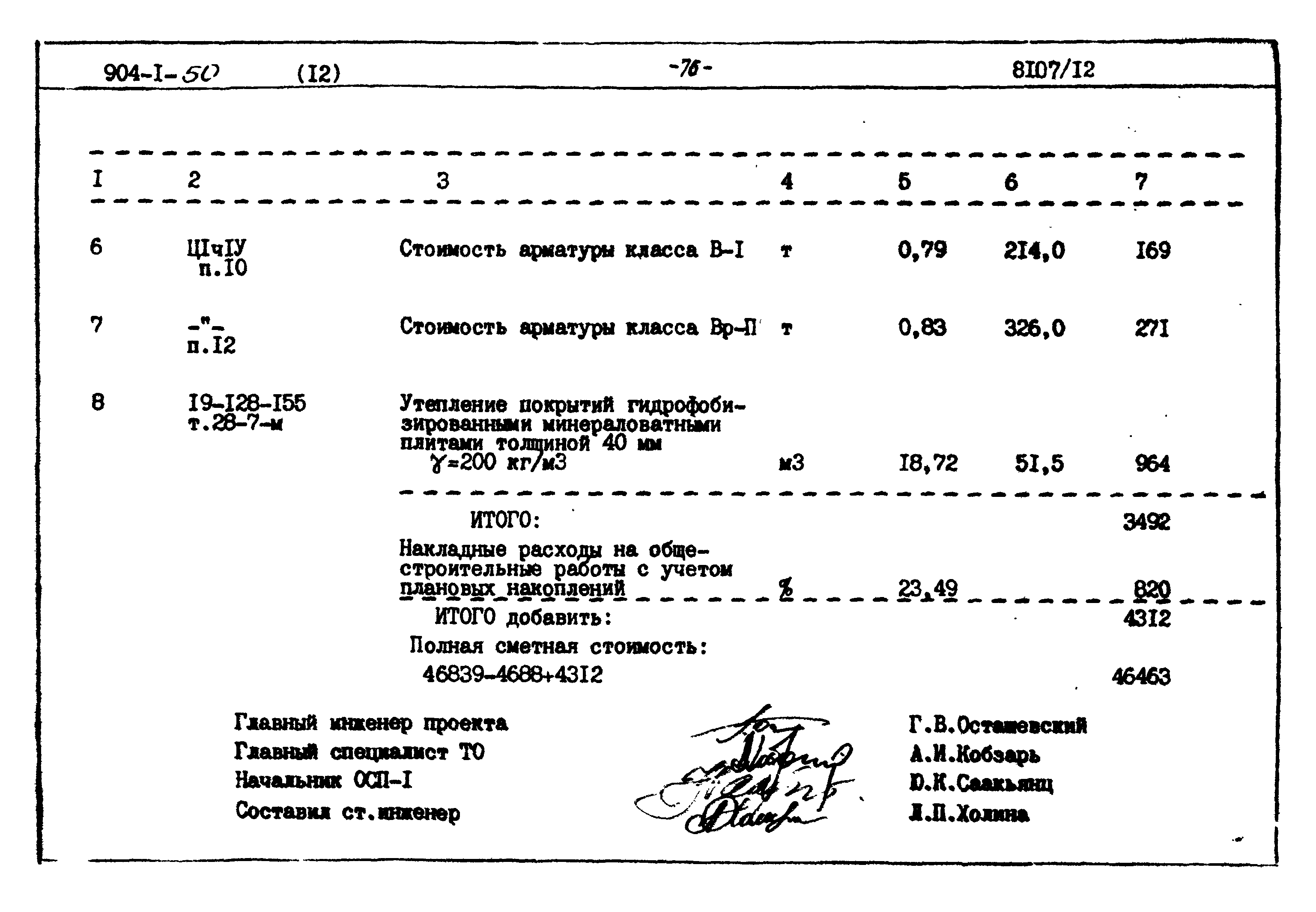Типовой проект 904-1-50