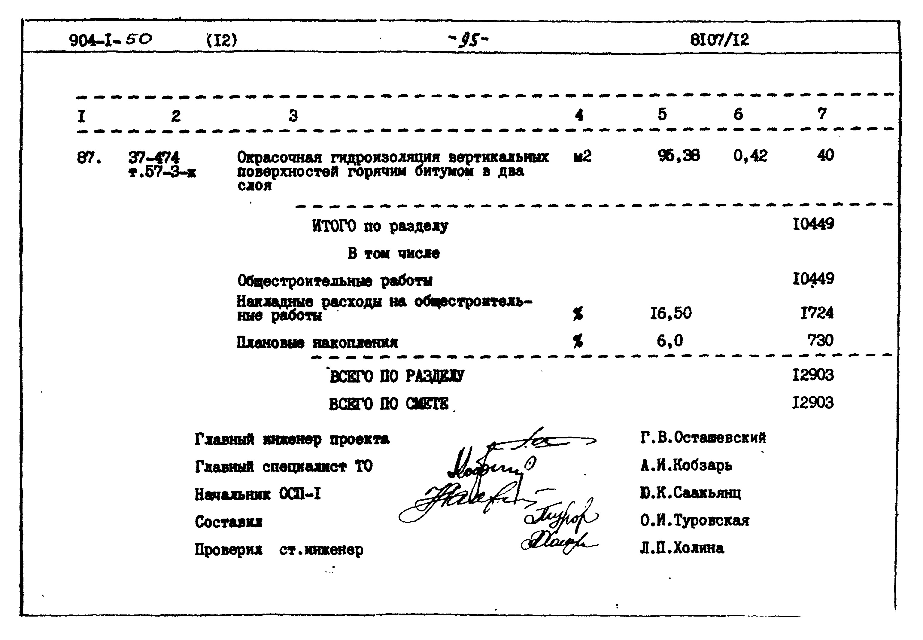 Типовой проект 904-1-50