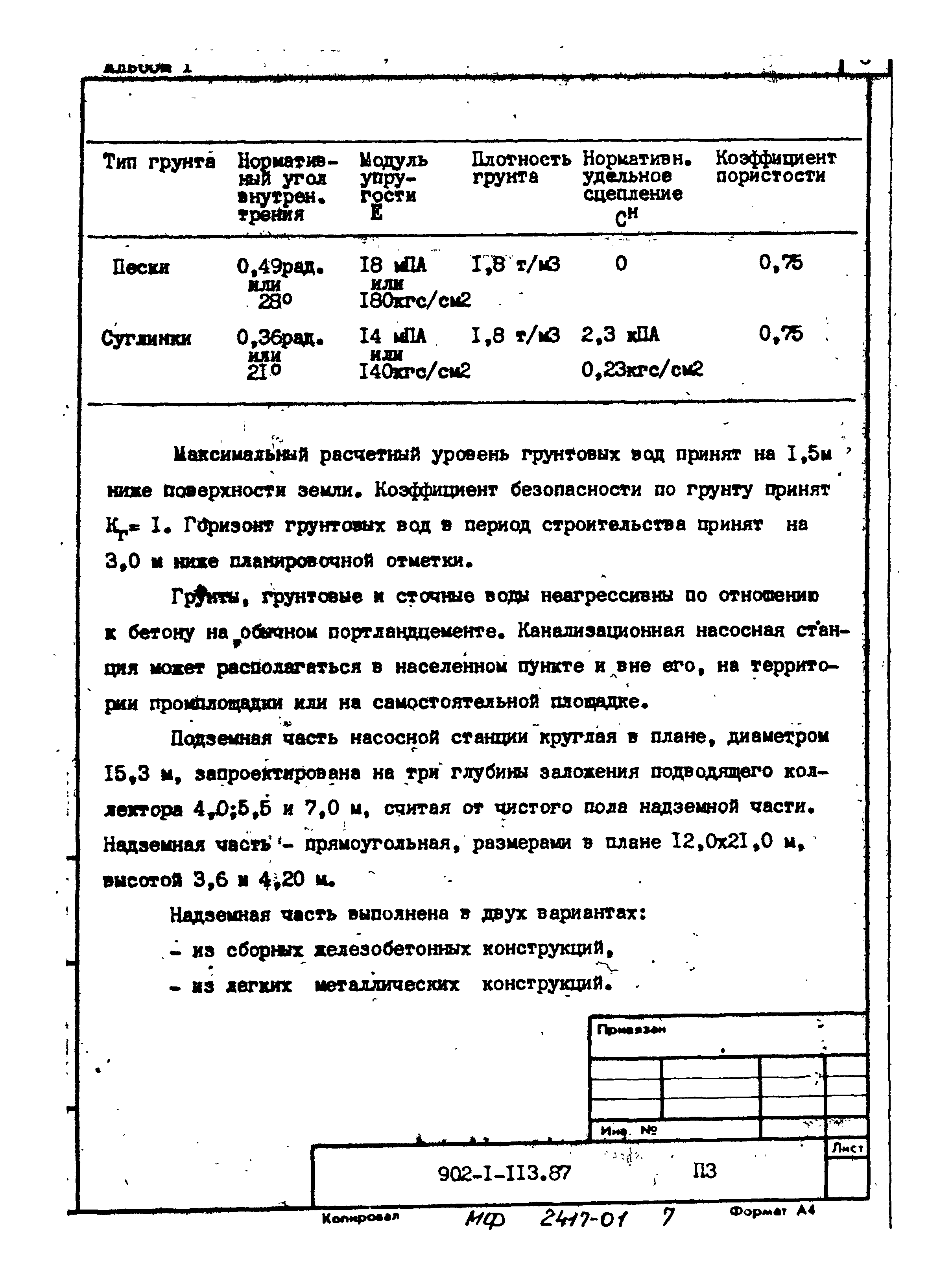 Типовой проект 902-1-120.87