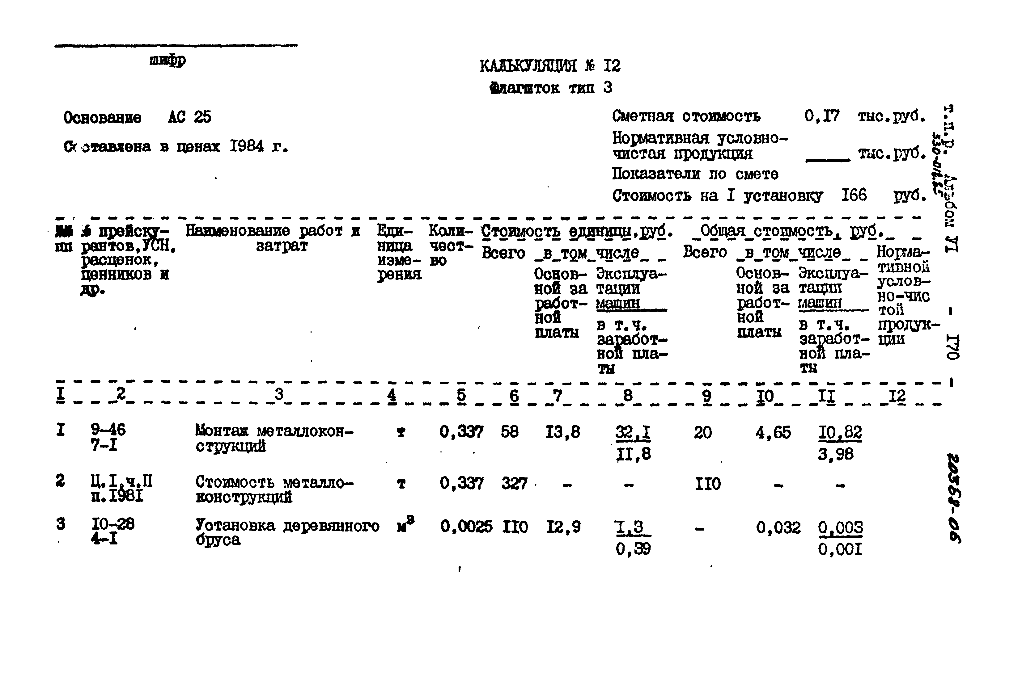 Типовой проект 330-018.85