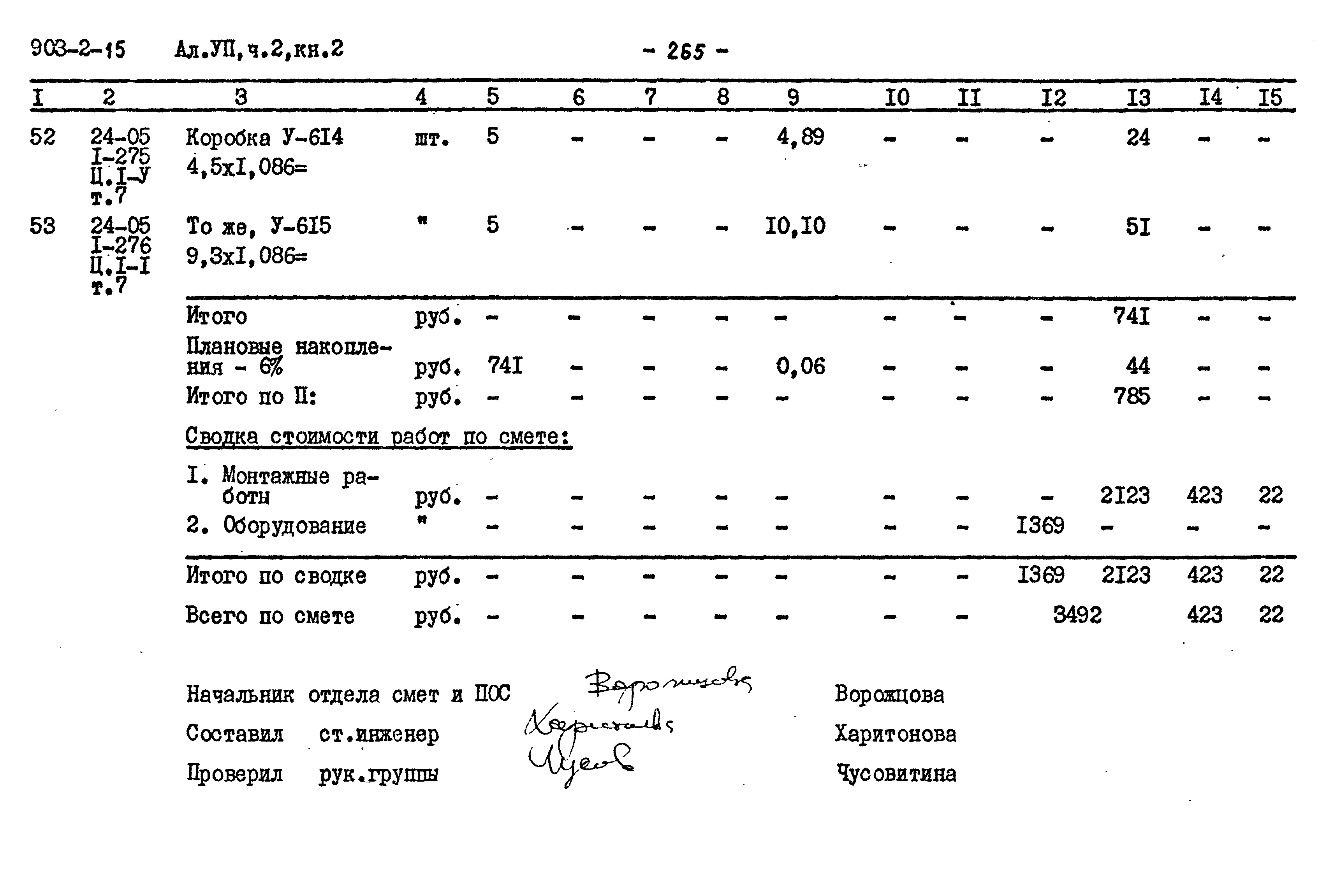 Типовой проект 903-2-15