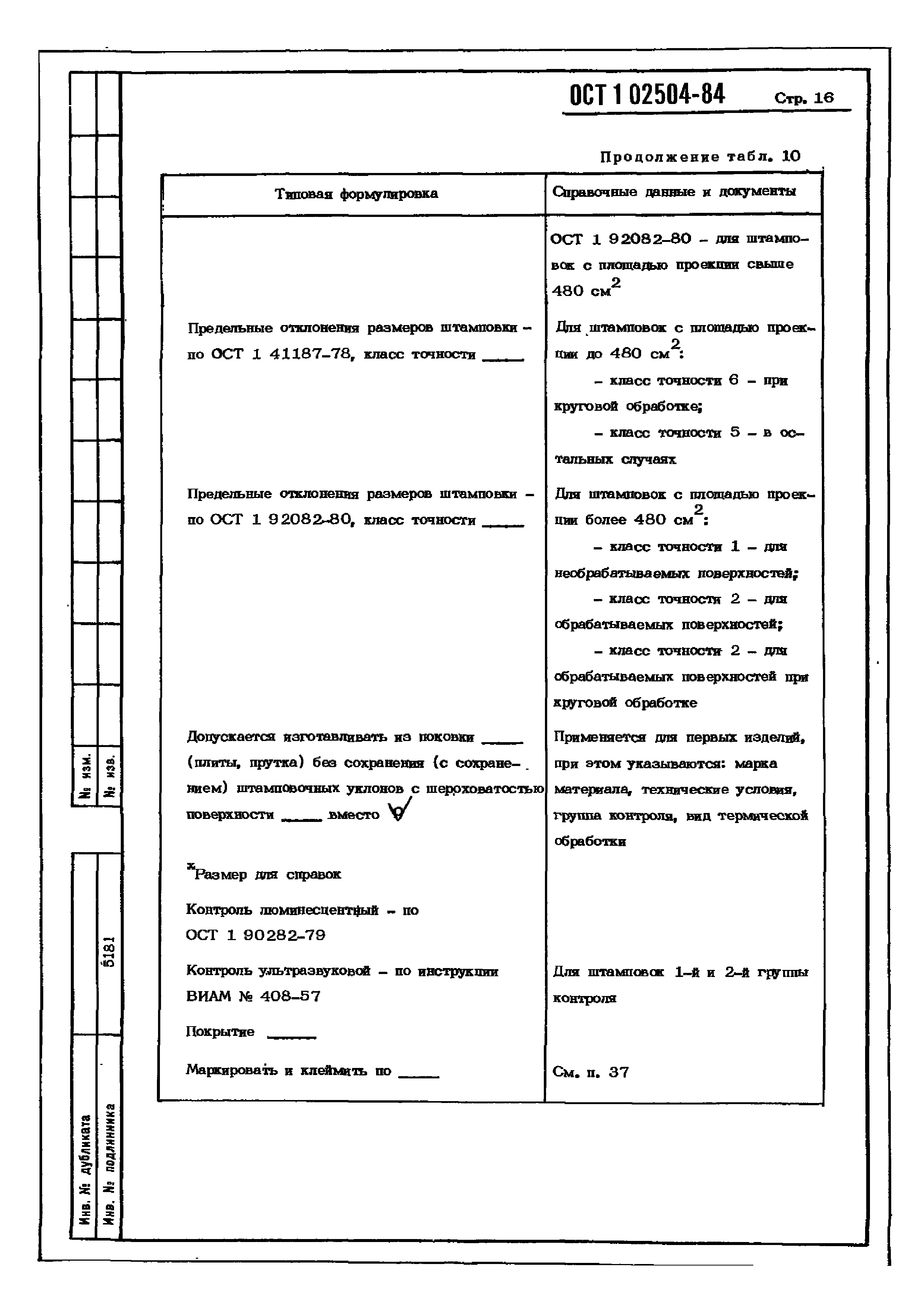ОСТ 1 02504-84