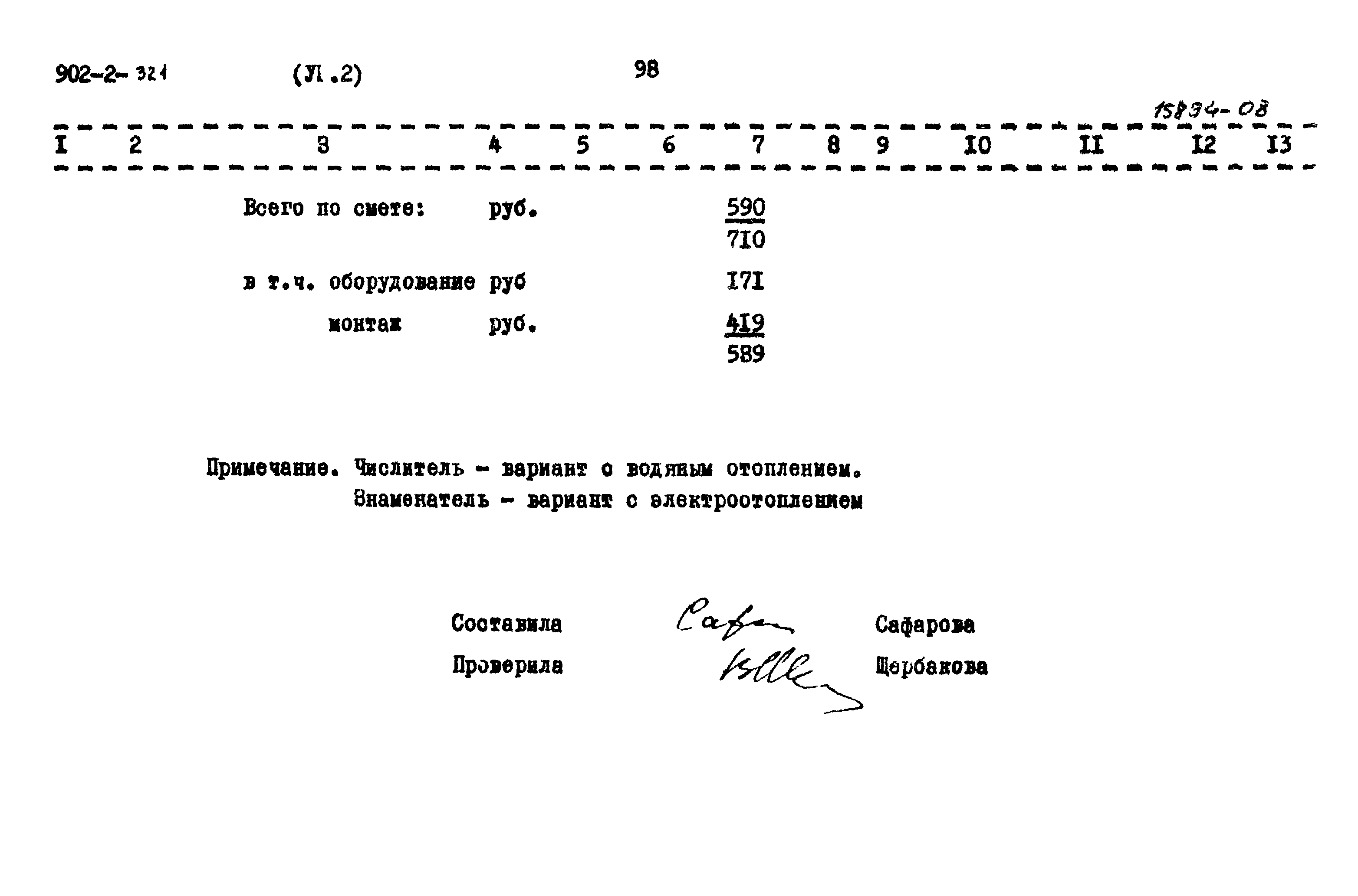 Типовой проект 902-2-321