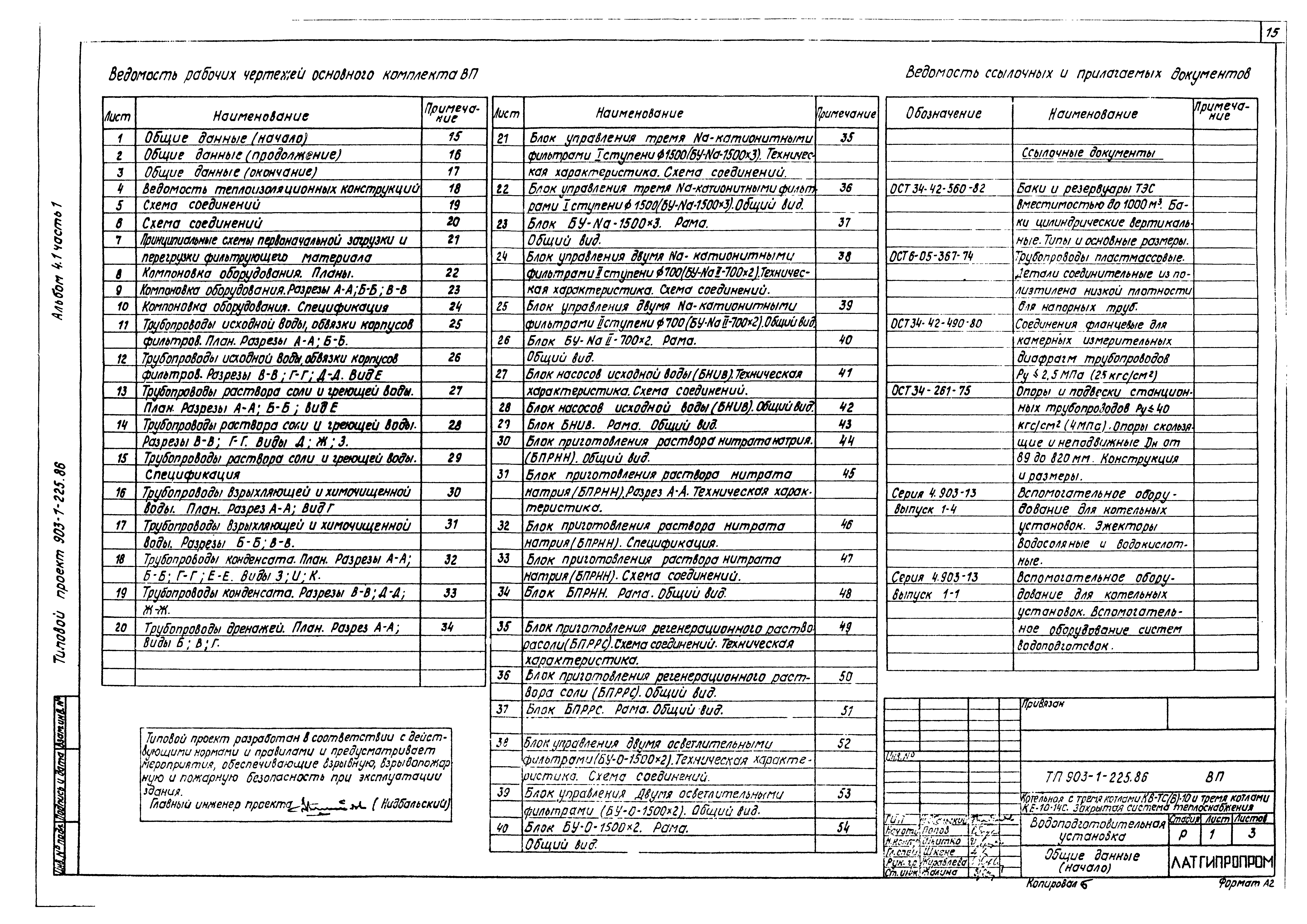 Типовой проект 903-1-225.86
