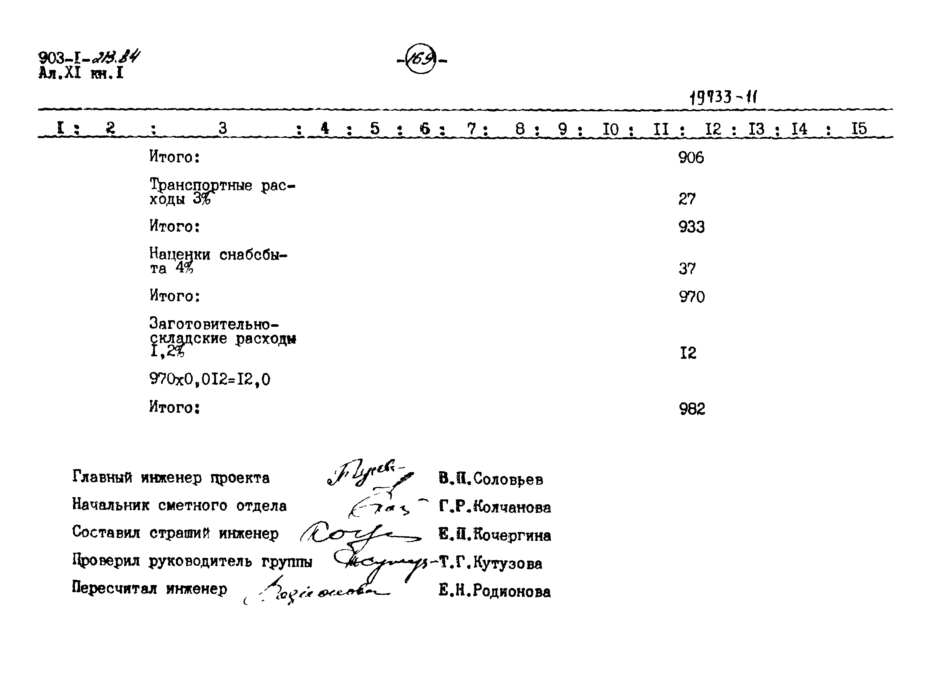 Типовой проект 903-1-213.84