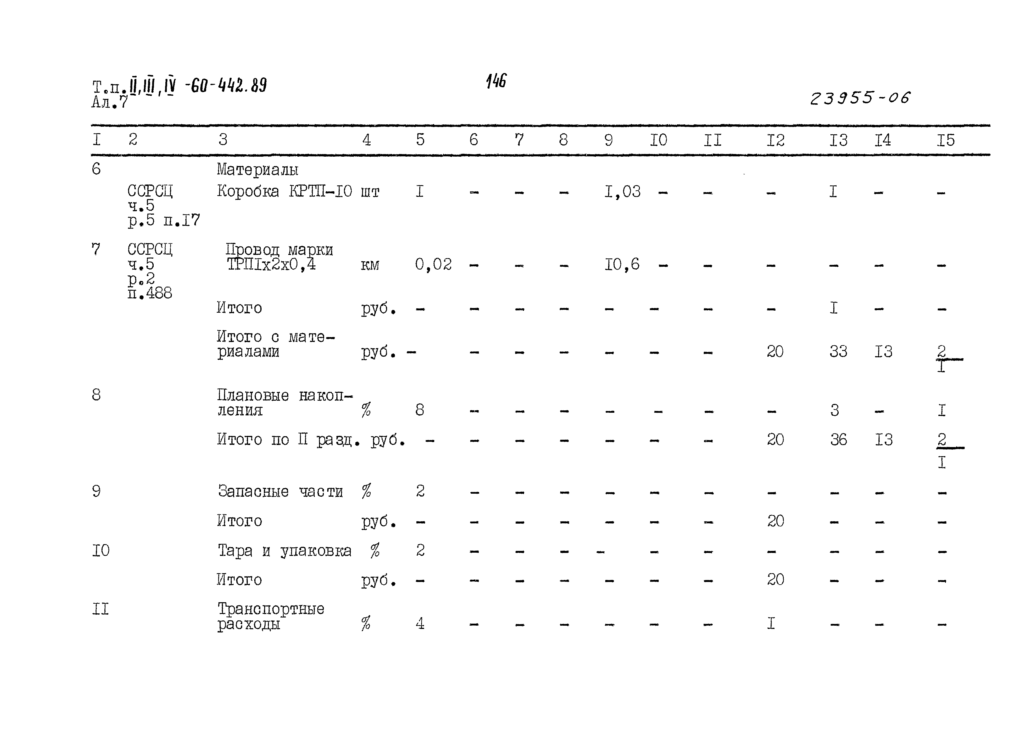 Типовой проект А-II,III,IV-60-442.89