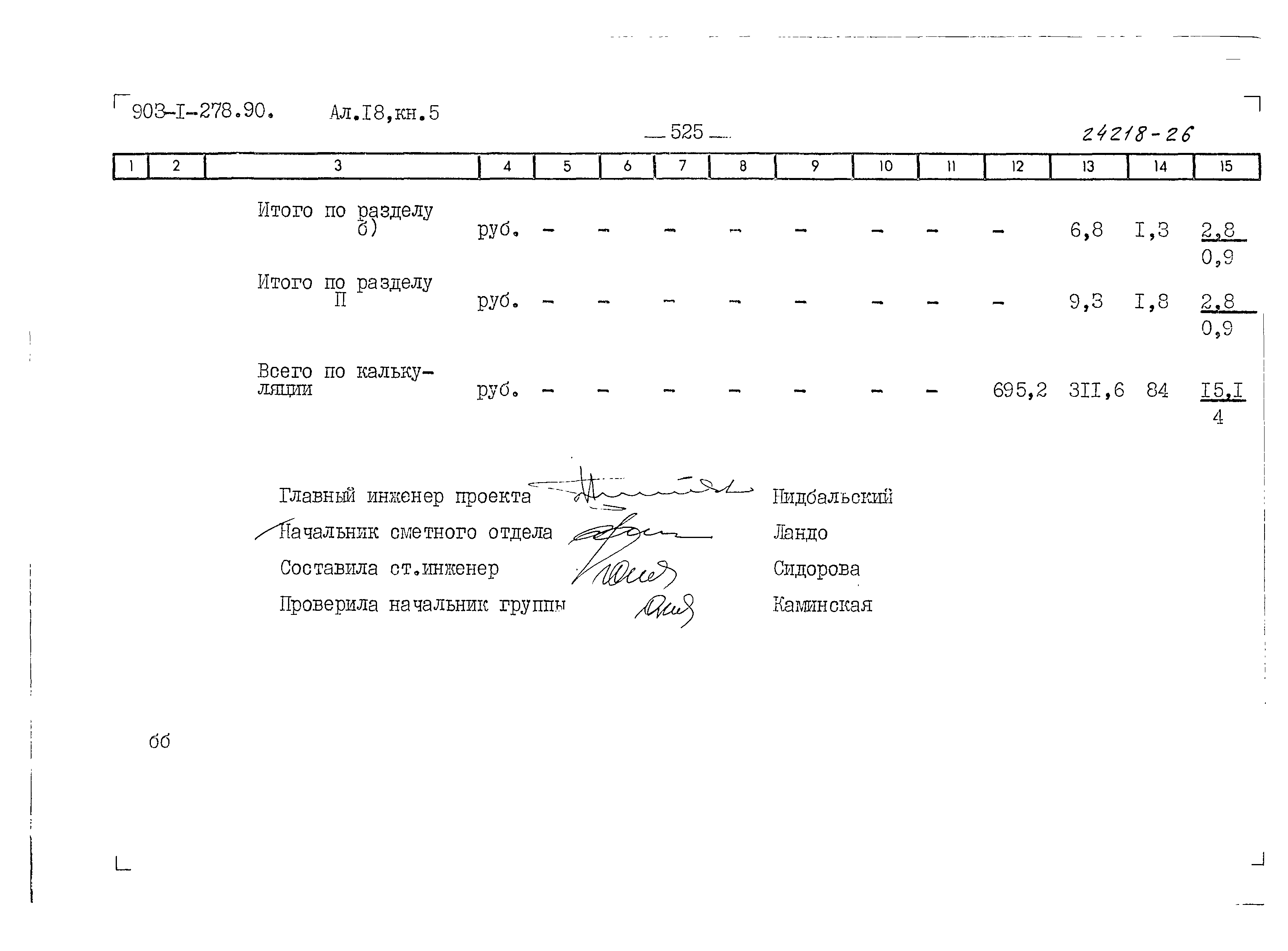 Типовой проект 903-1-279.90