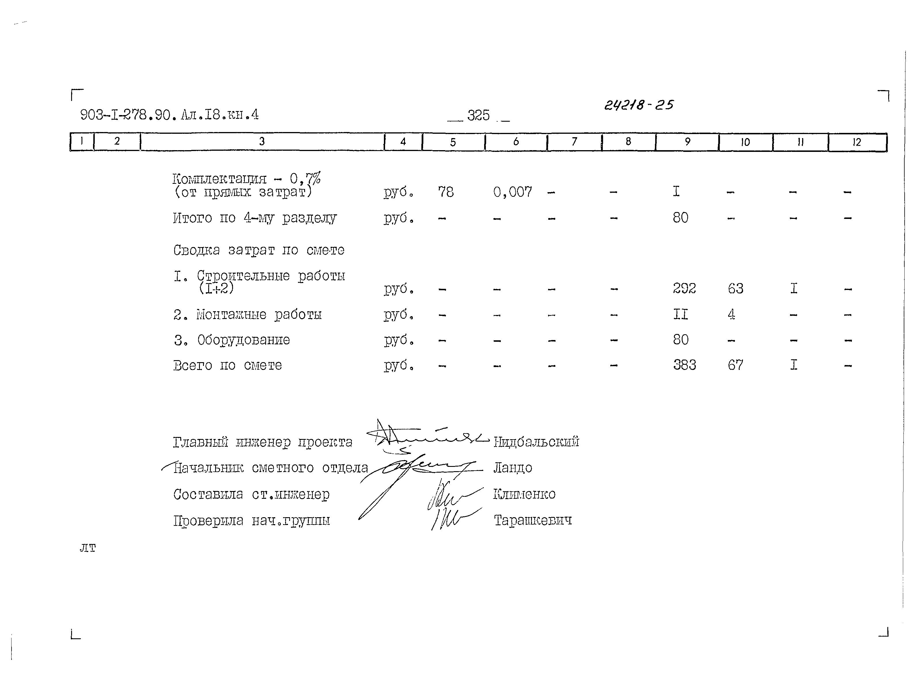 Типовой проект 903-1-279.90