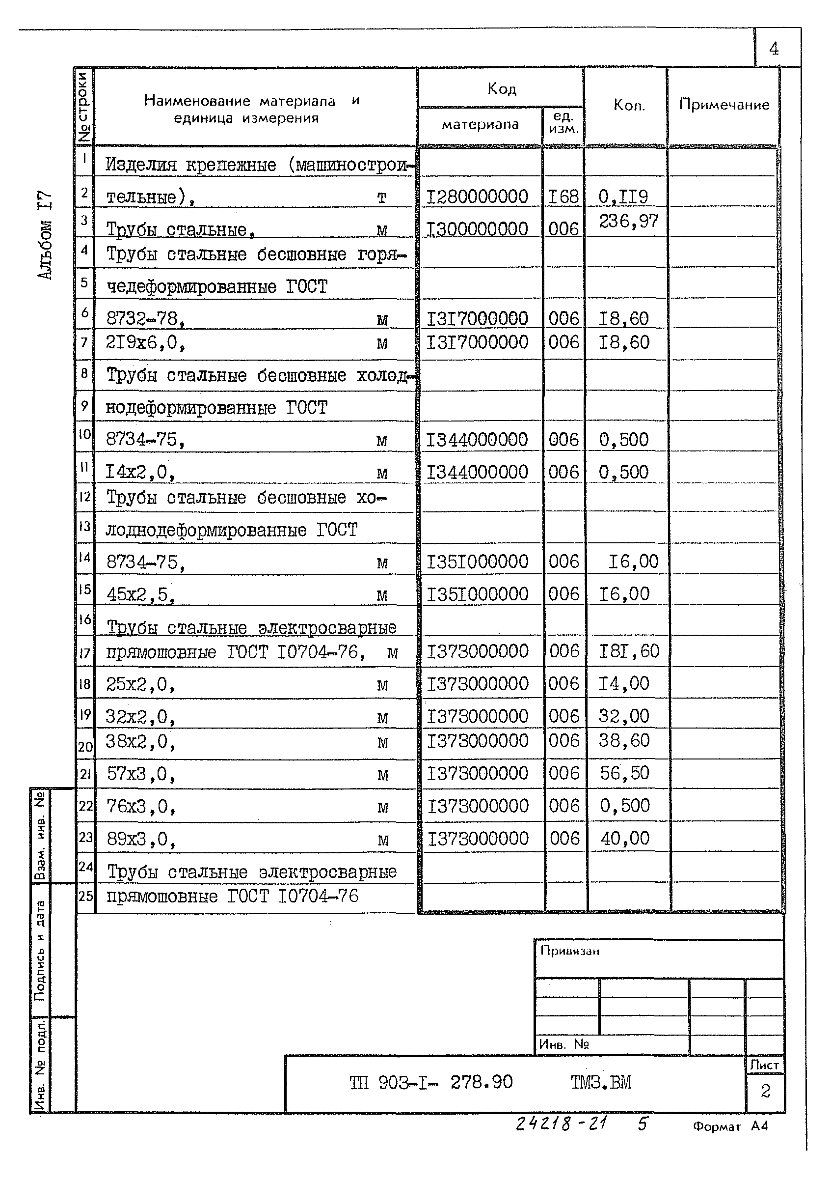 Типовой проект 903-1-279.90