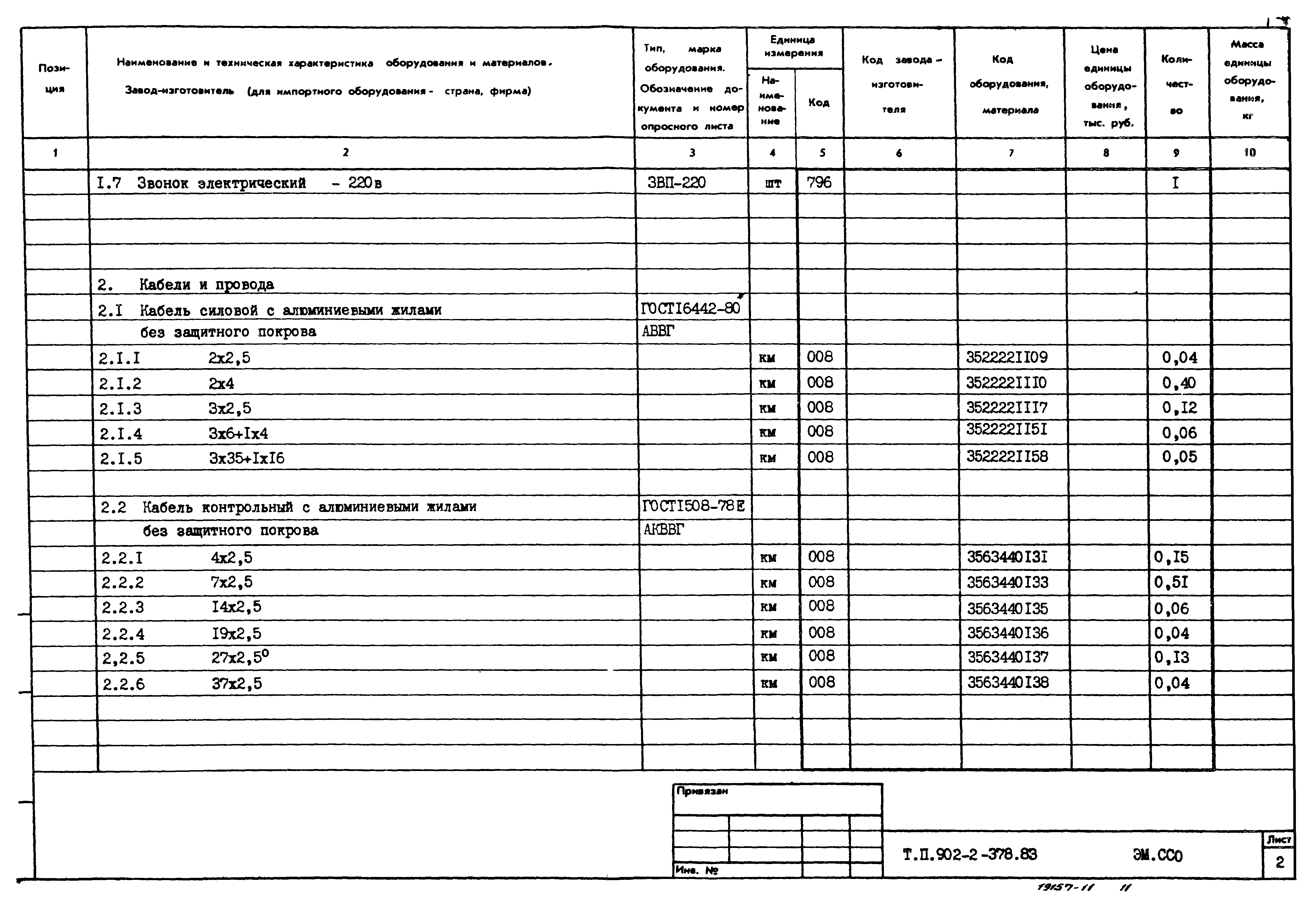 Типовой проект 902-2-378.83