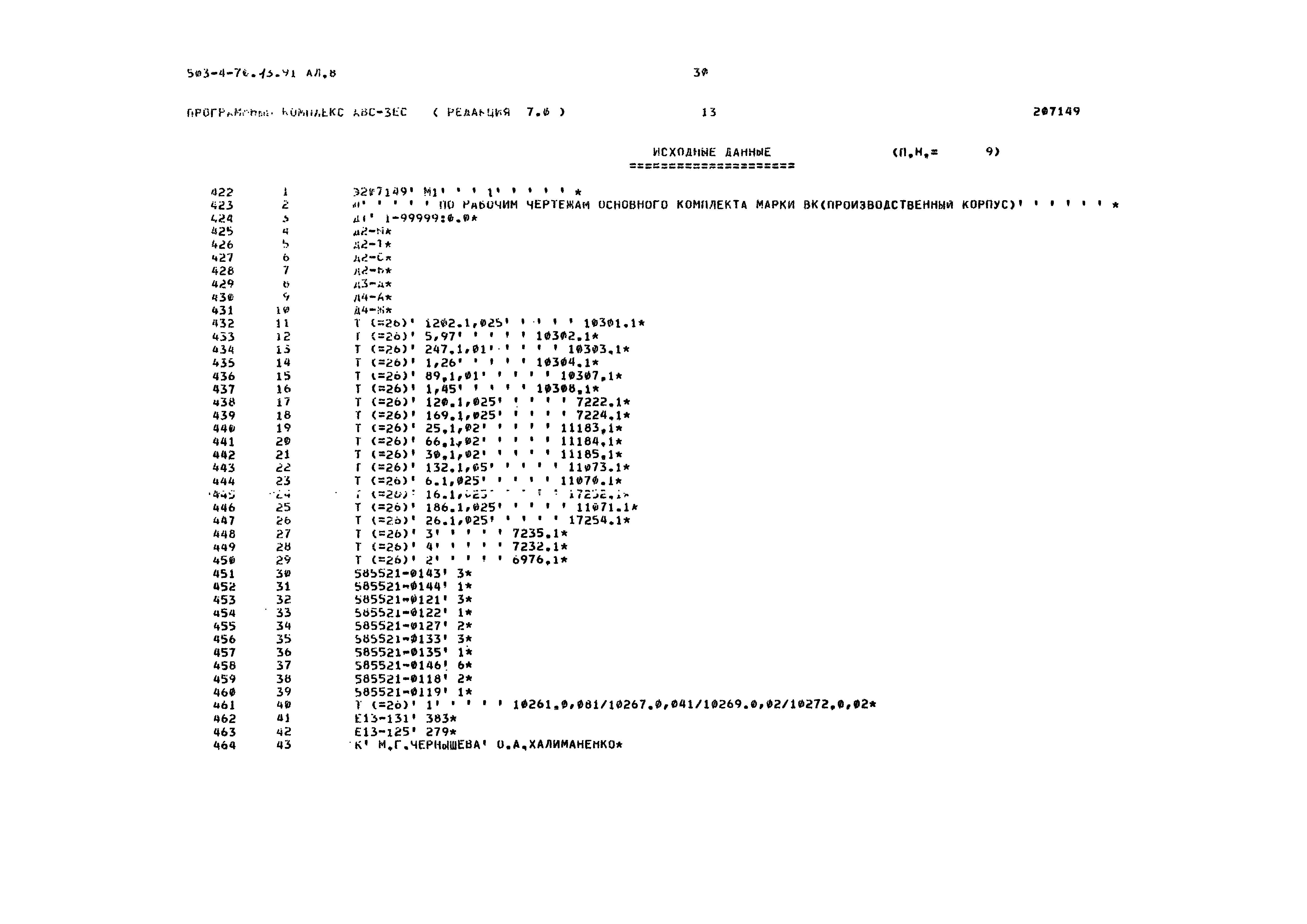 Типовой проект 503-4-70.13.91