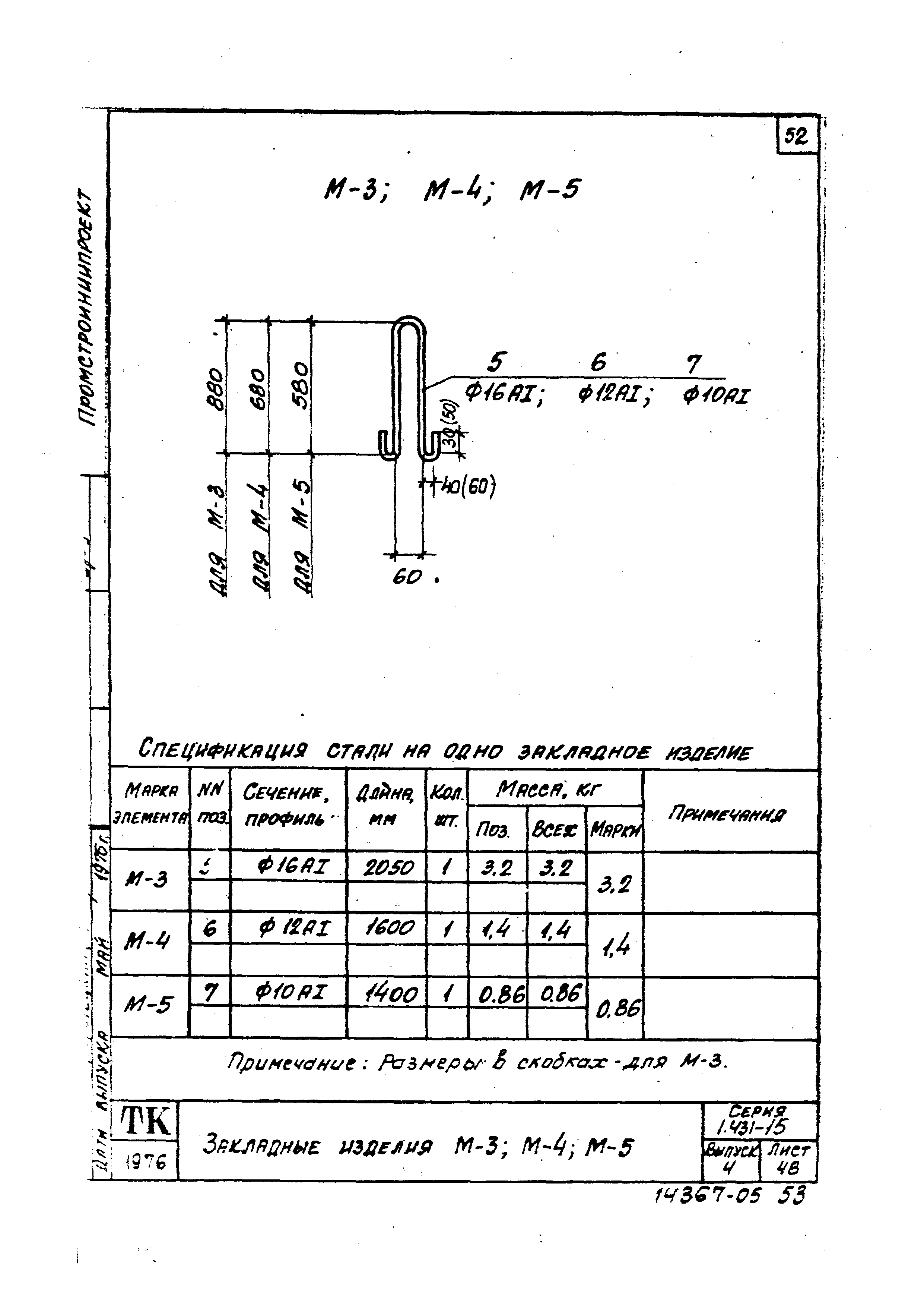 Серия 1.431-15