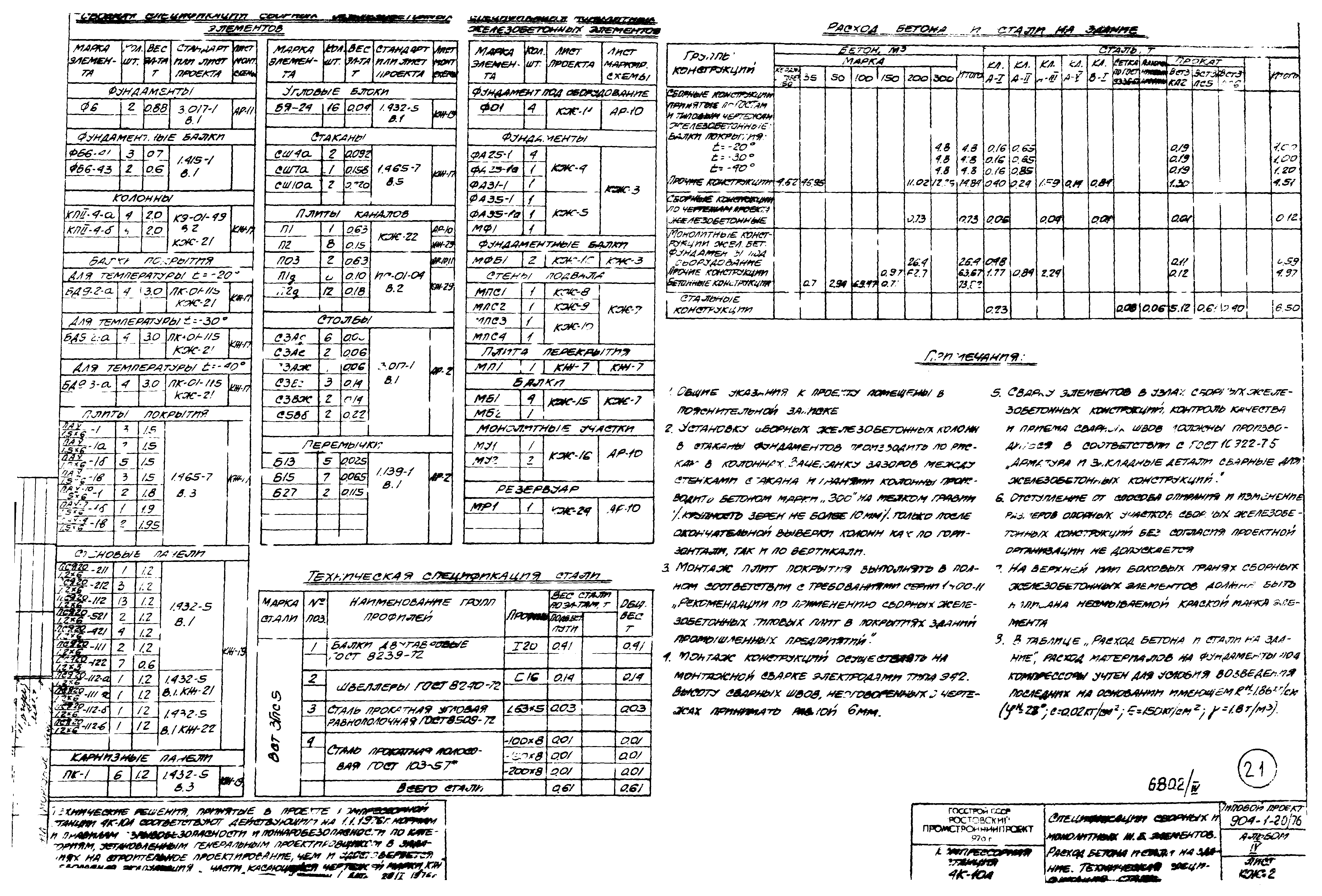 Типовой проект 904-1-20/76