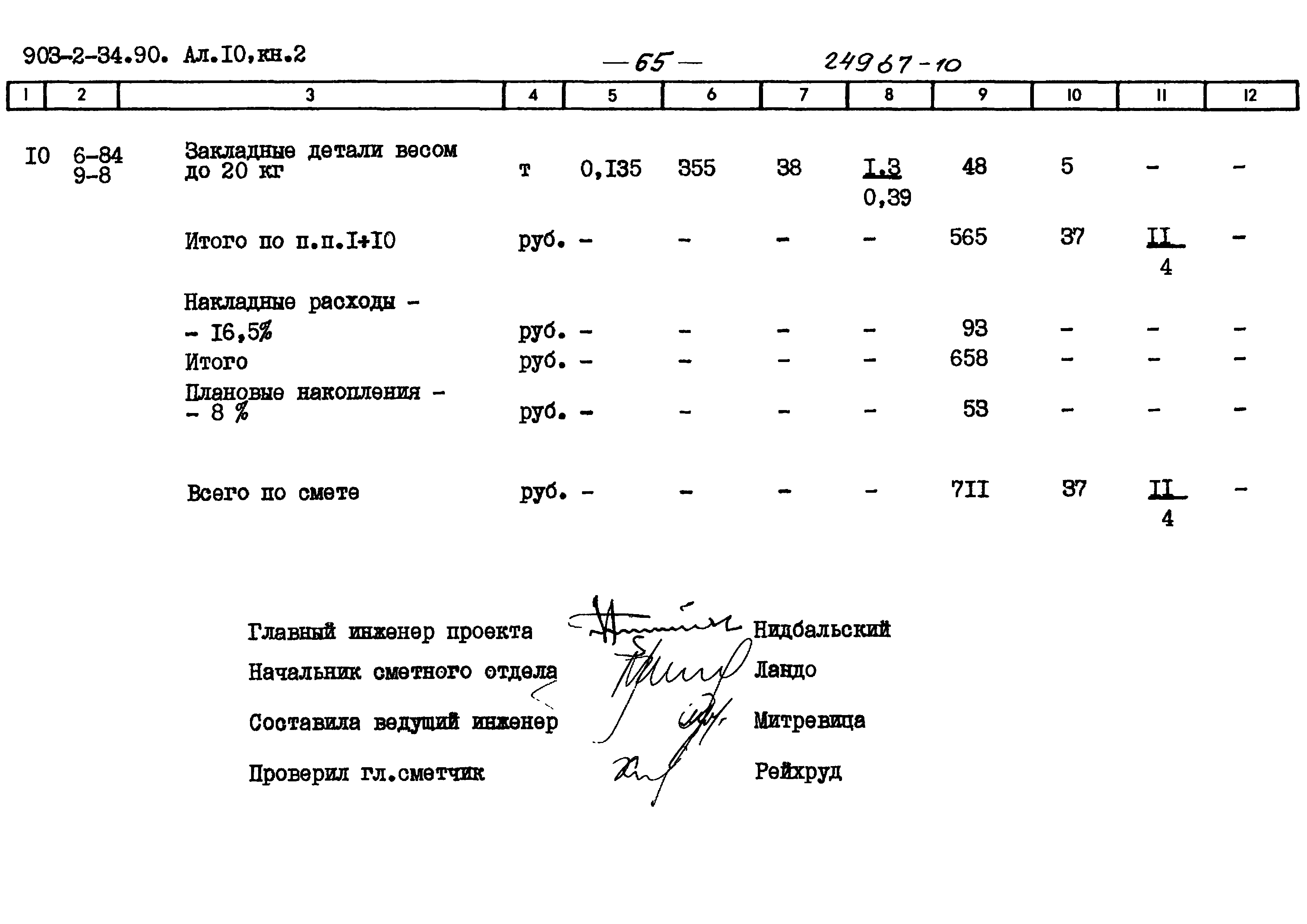 Типовой проект 903-2-34.90