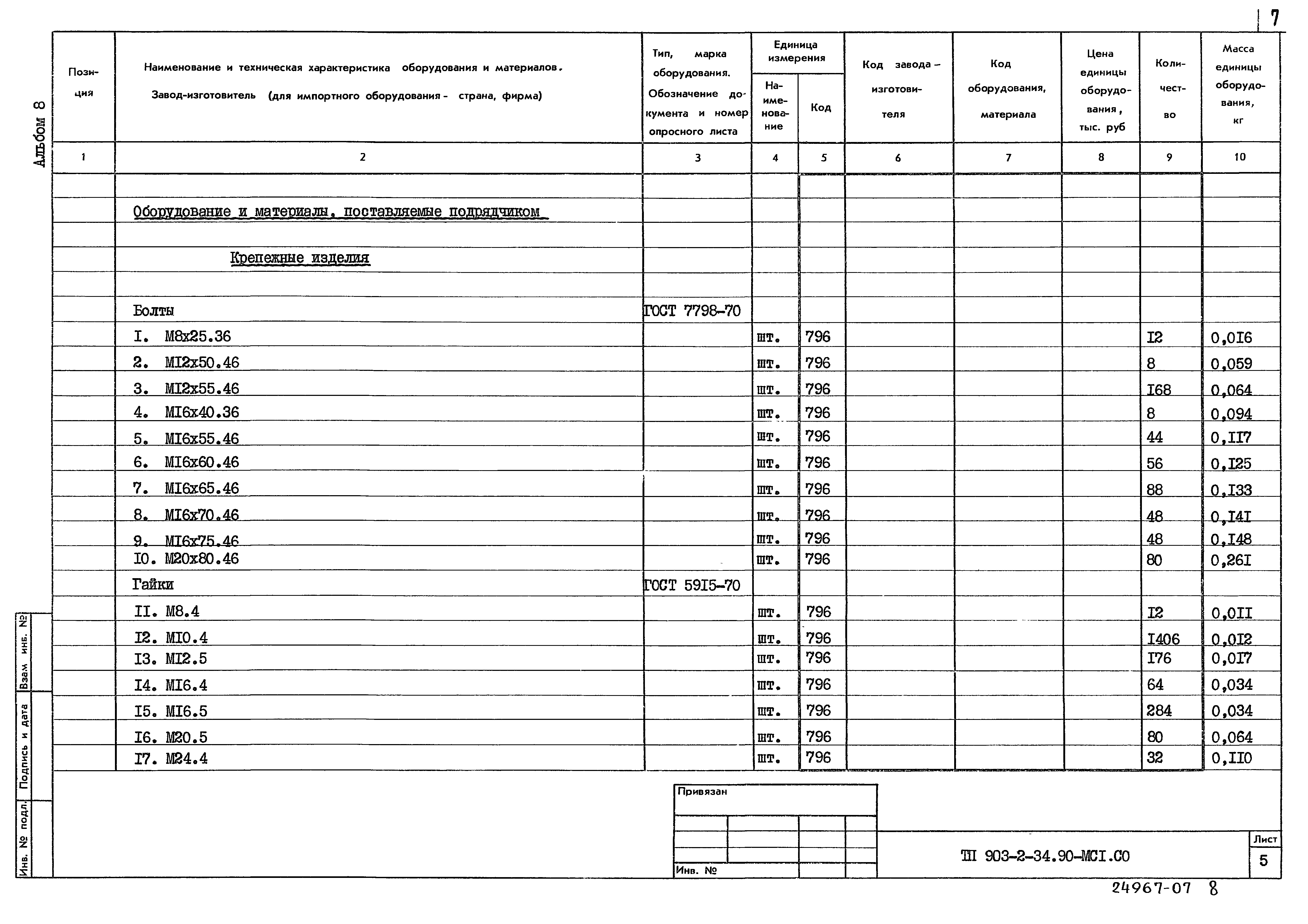Типовой проект 903-2-34.90