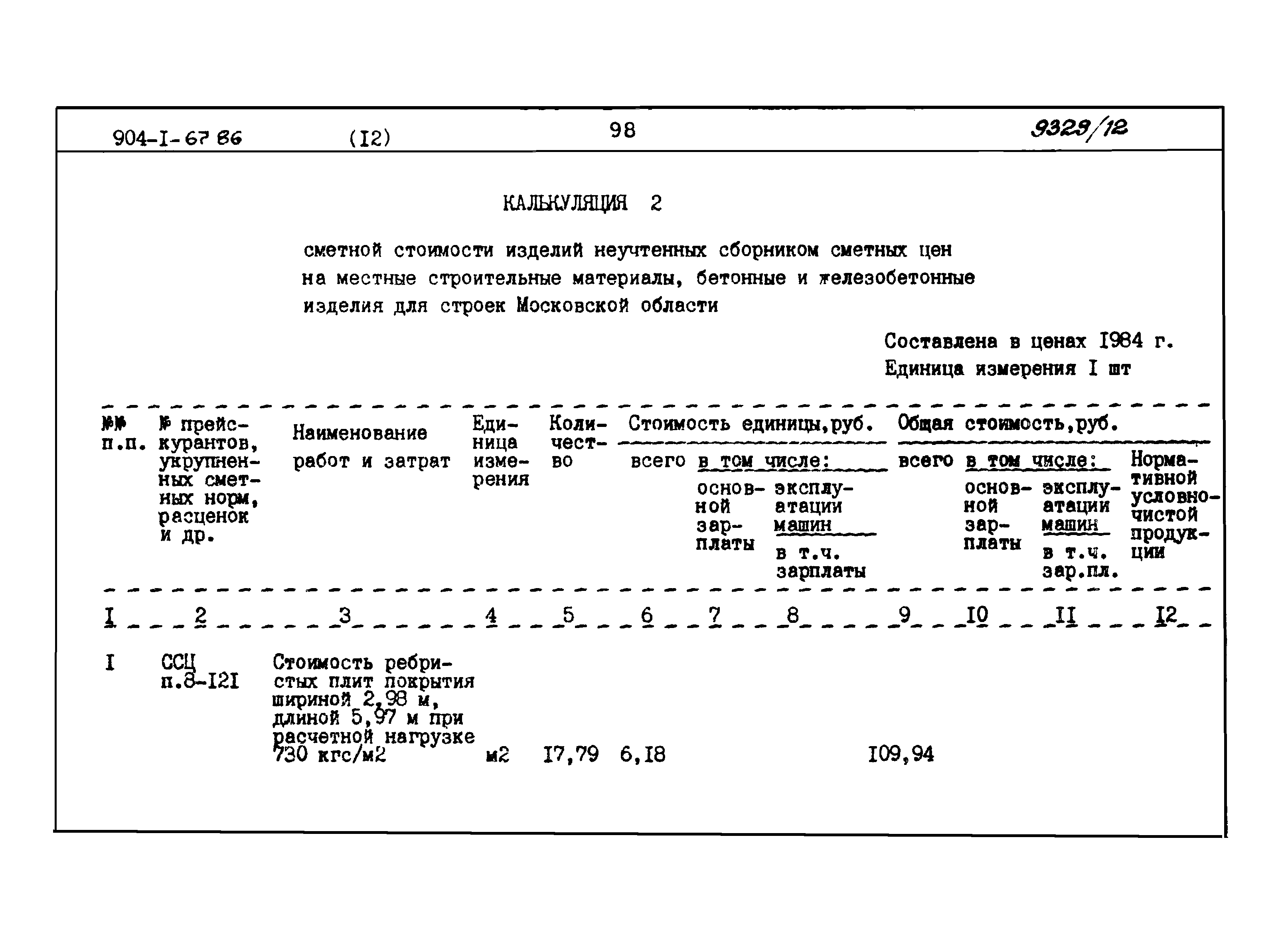 Типовой проект 904-1-67.88