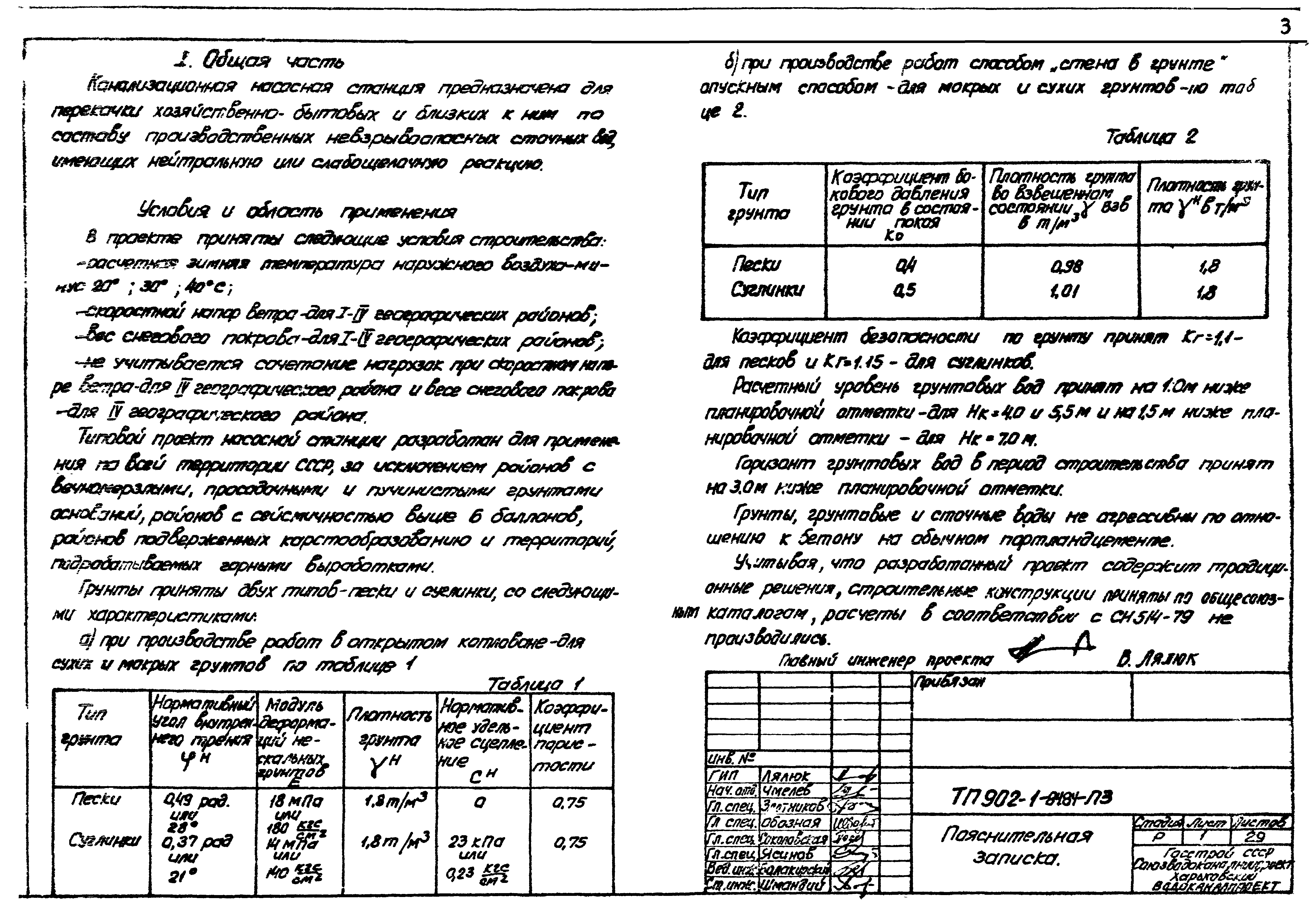 Типовой проект 902-1-87.84
