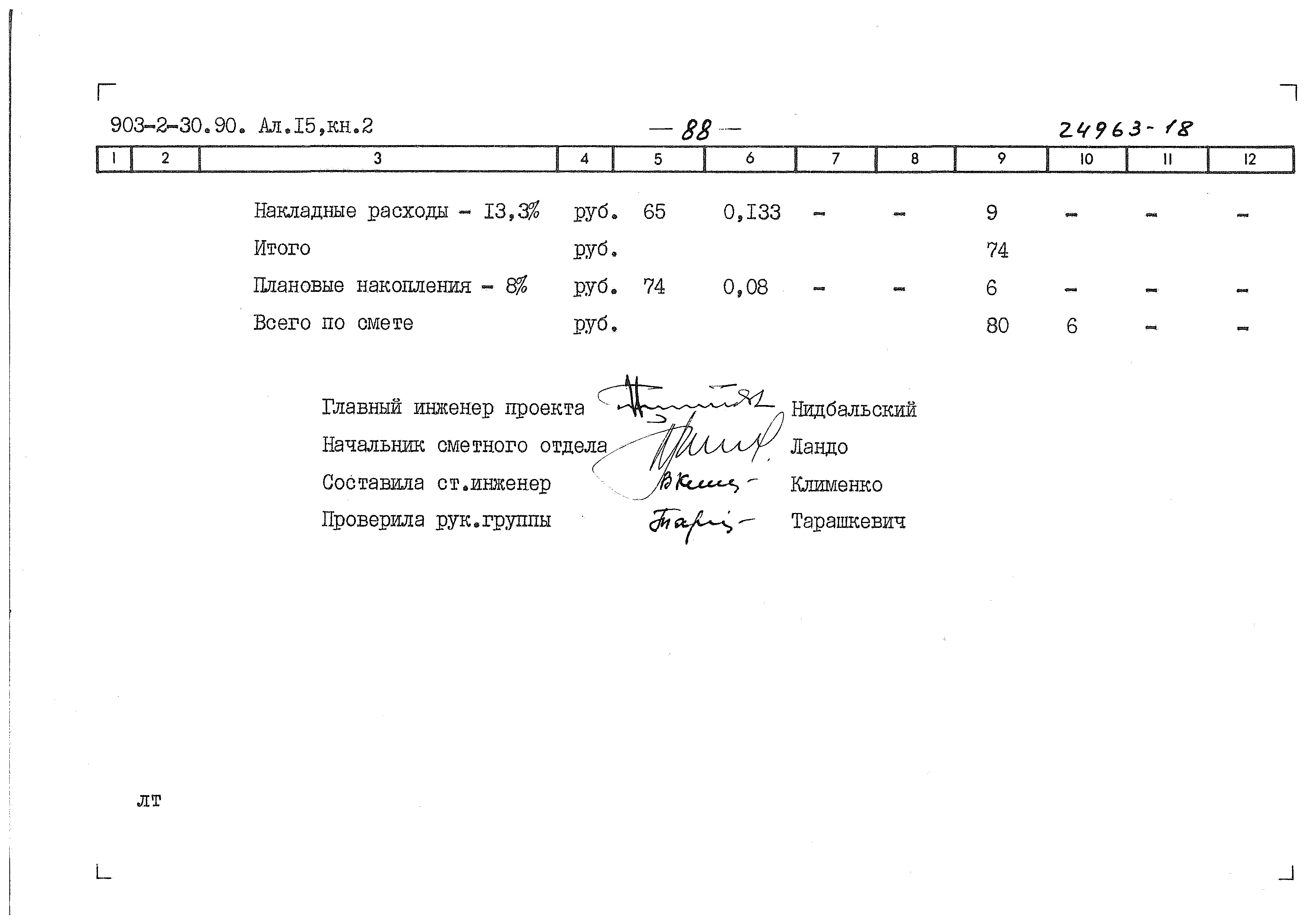 Типовой проект 903-2-30.90