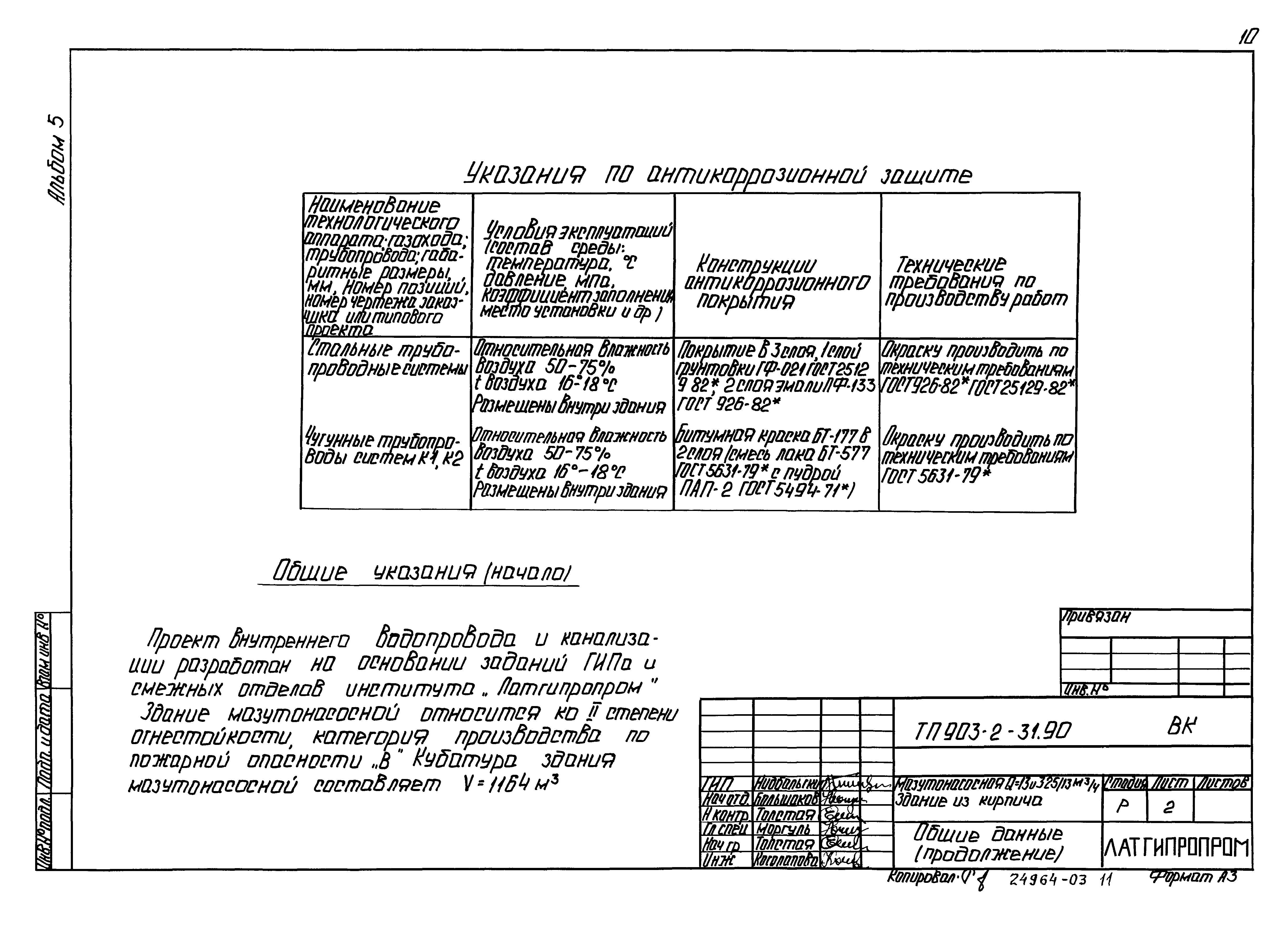 Типовой проект 903-2-31.90
