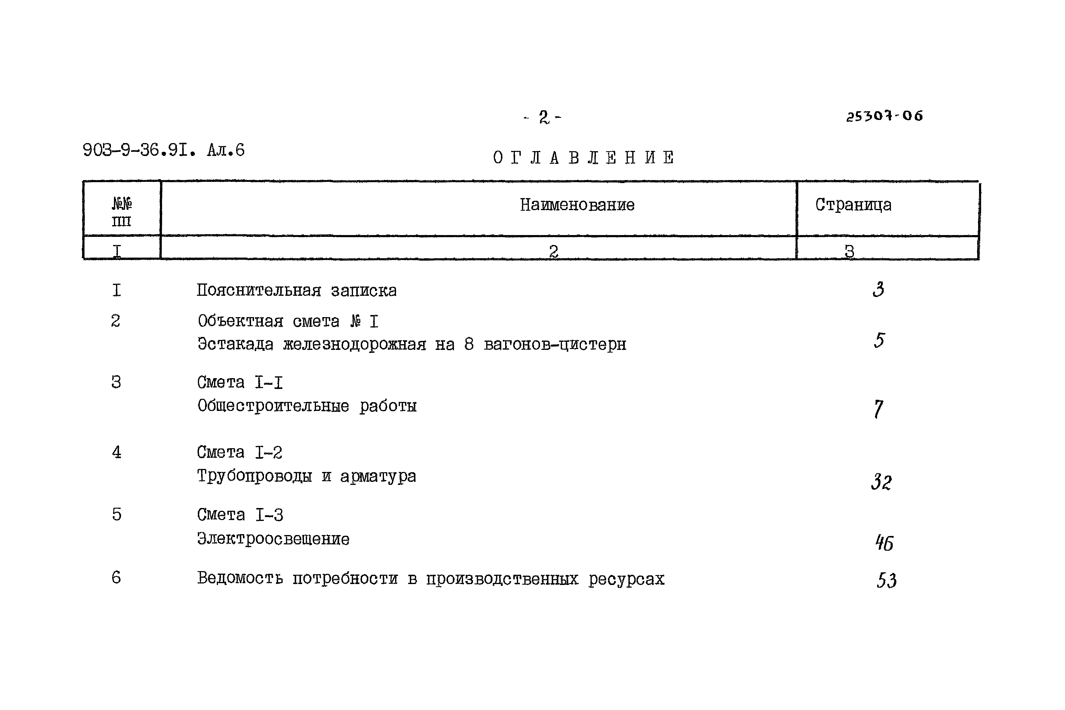 Типовой проект 903-9-36.91