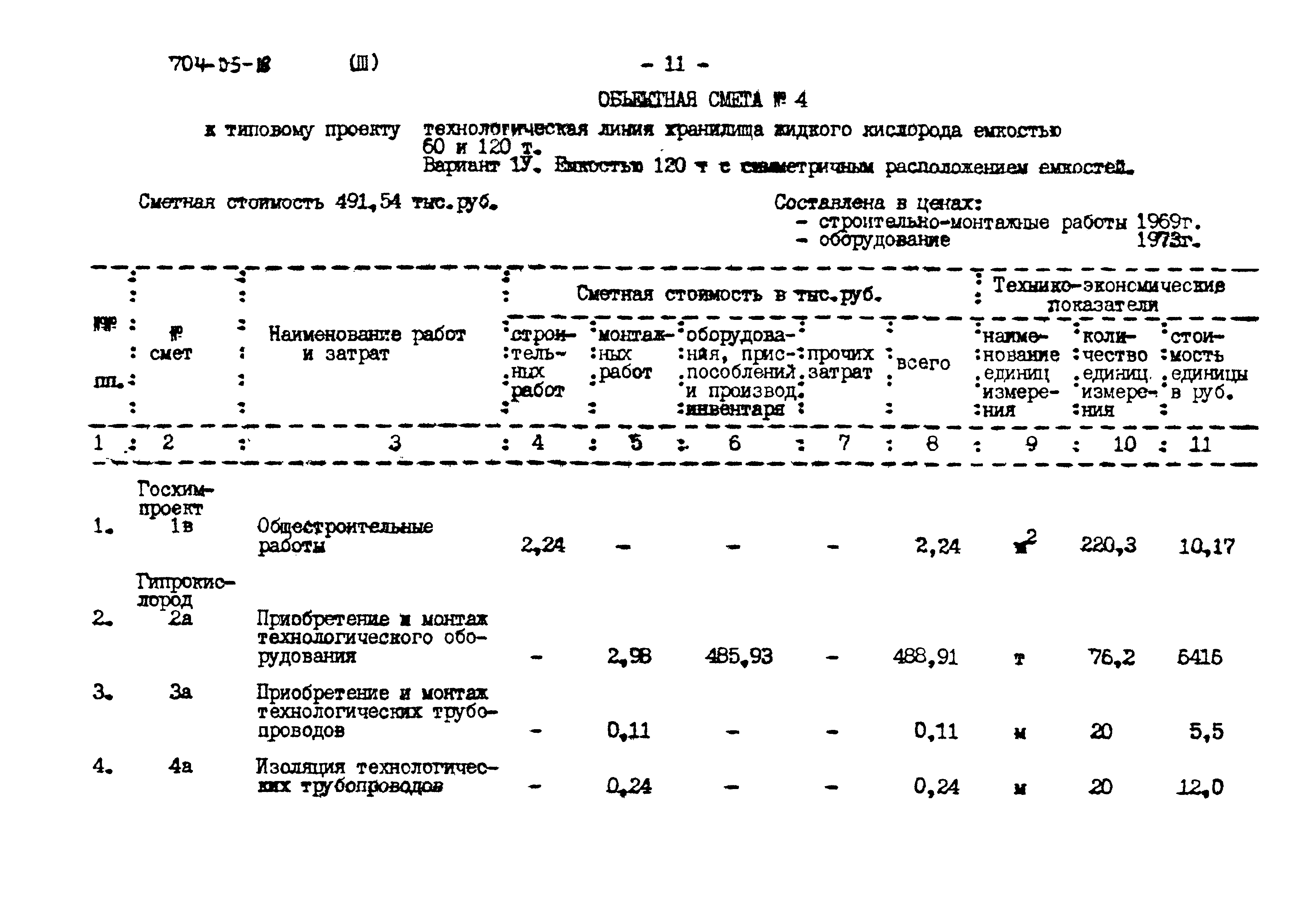 Типовые проектные решения 704-05-18