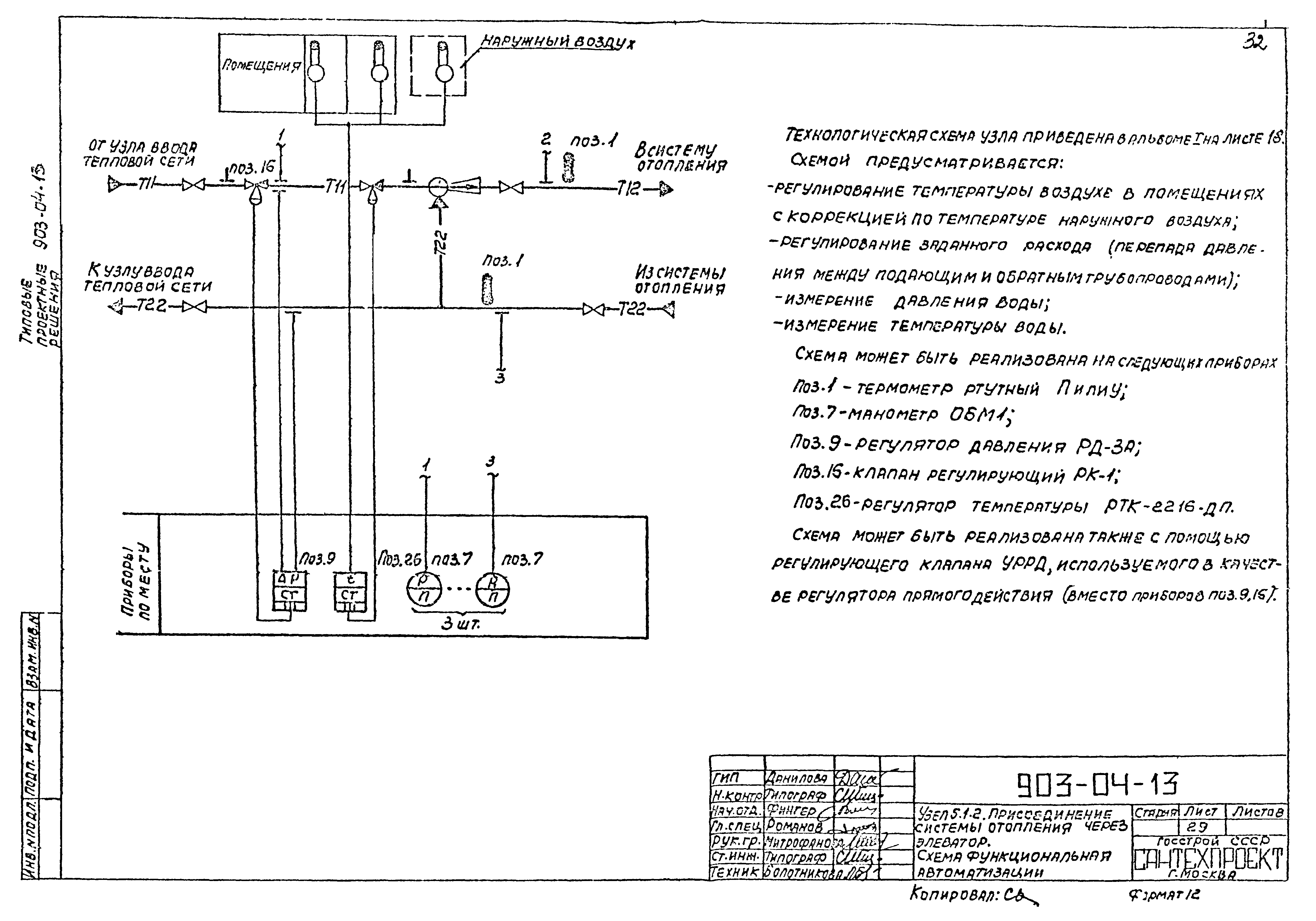 Типовые проектные решения 903-04-13
