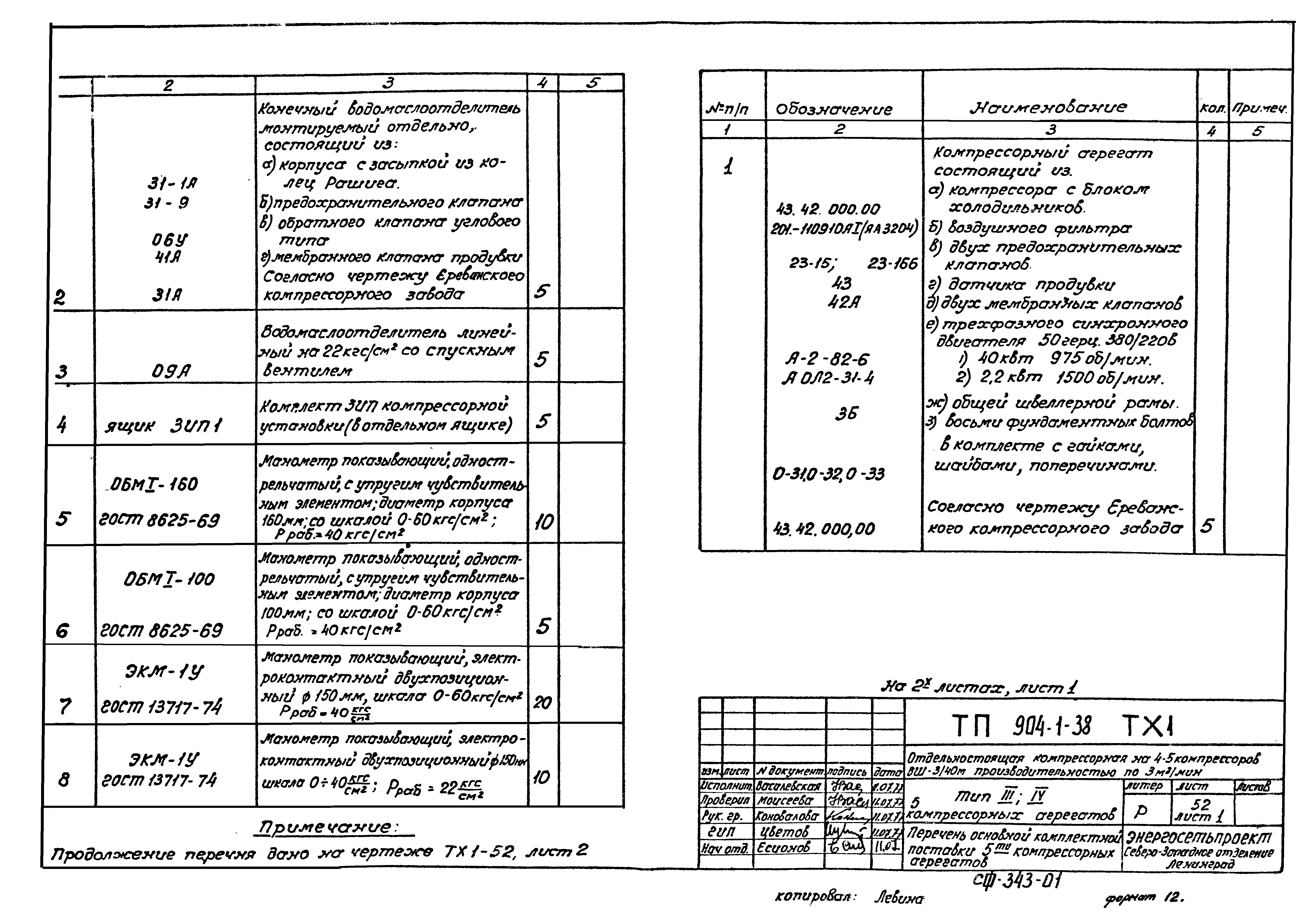 Типовой проект 904-1-38