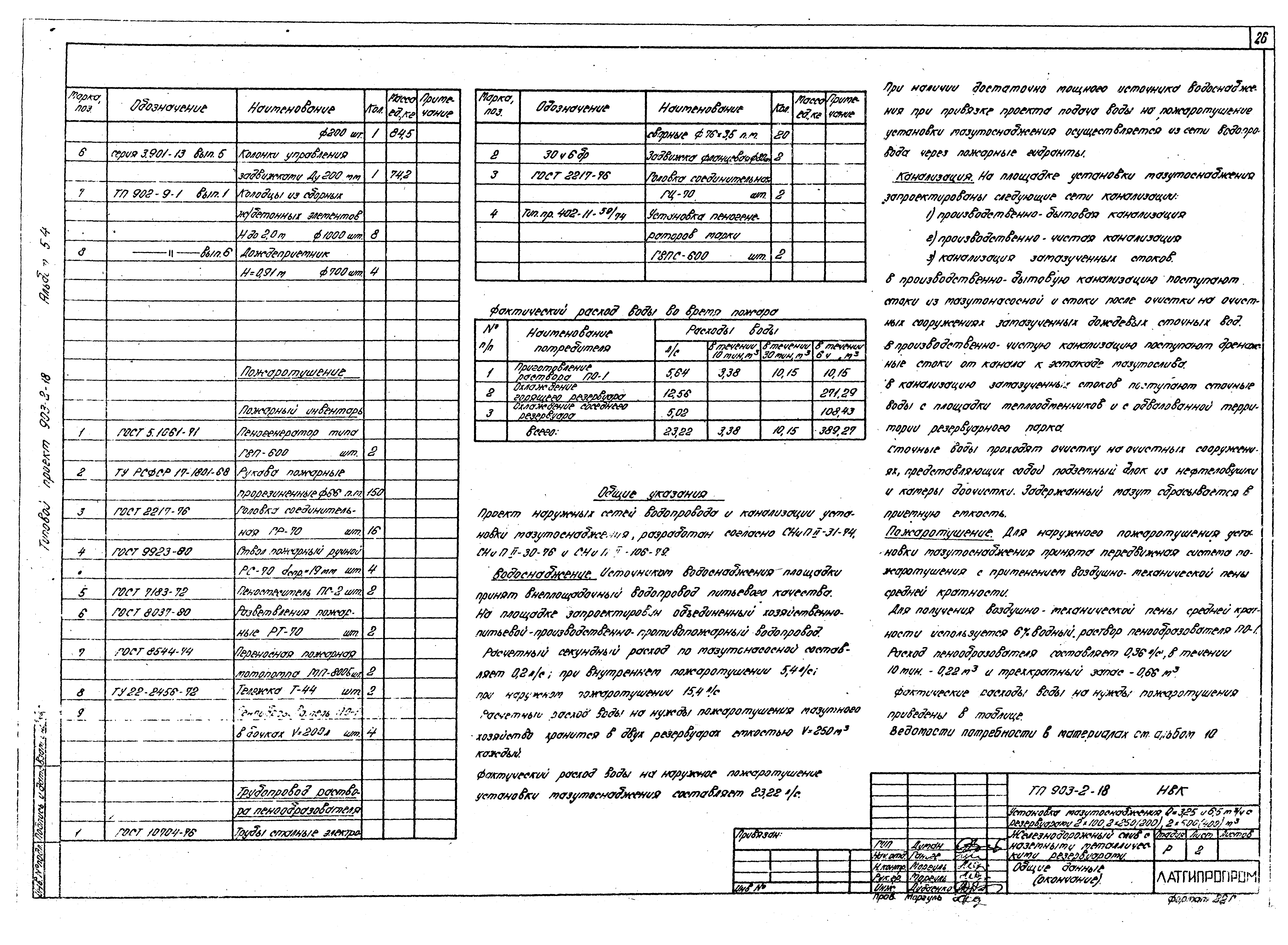 Типовой проект 903-2-18