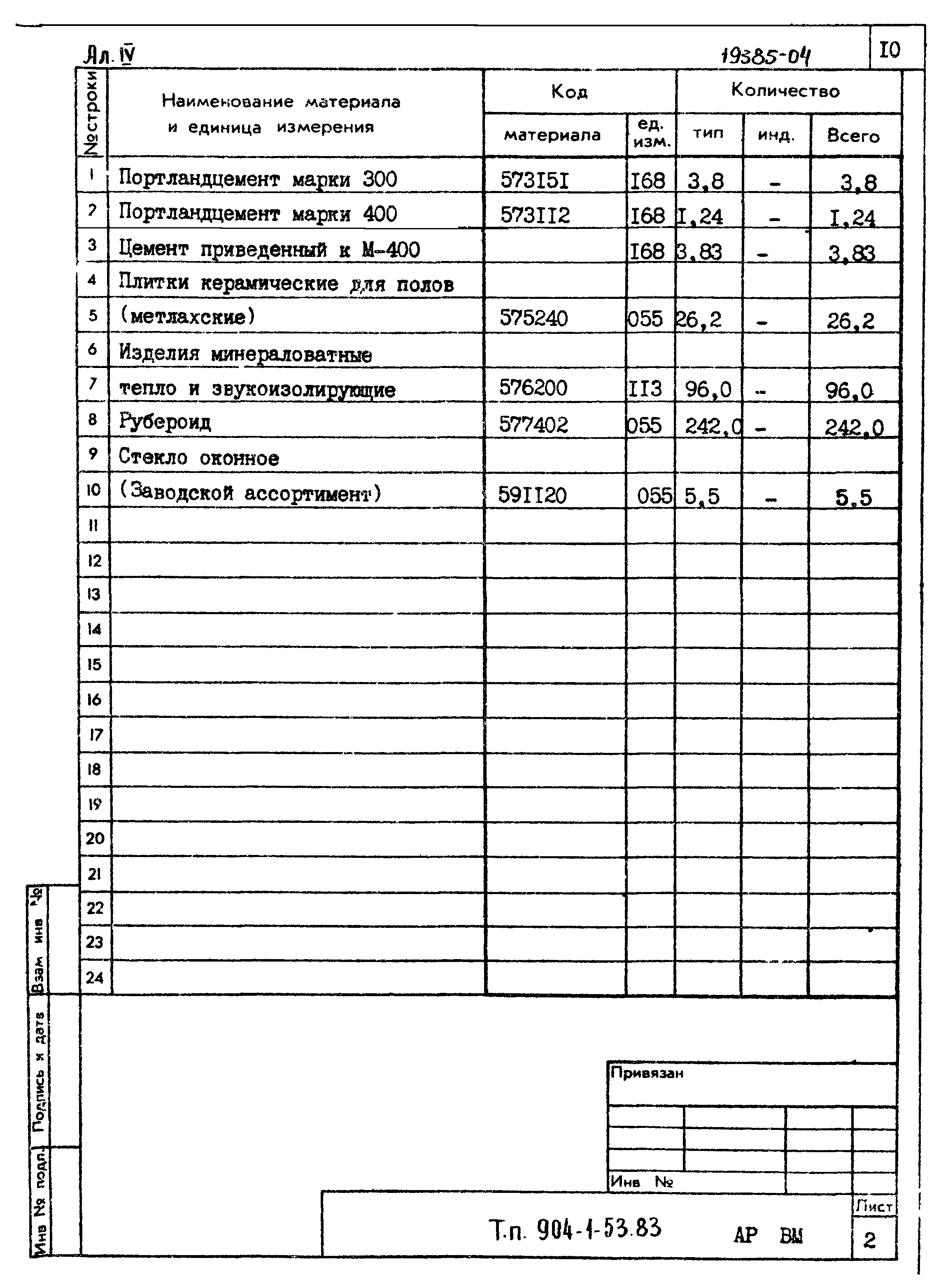 Типовой проект 904-1-53.83