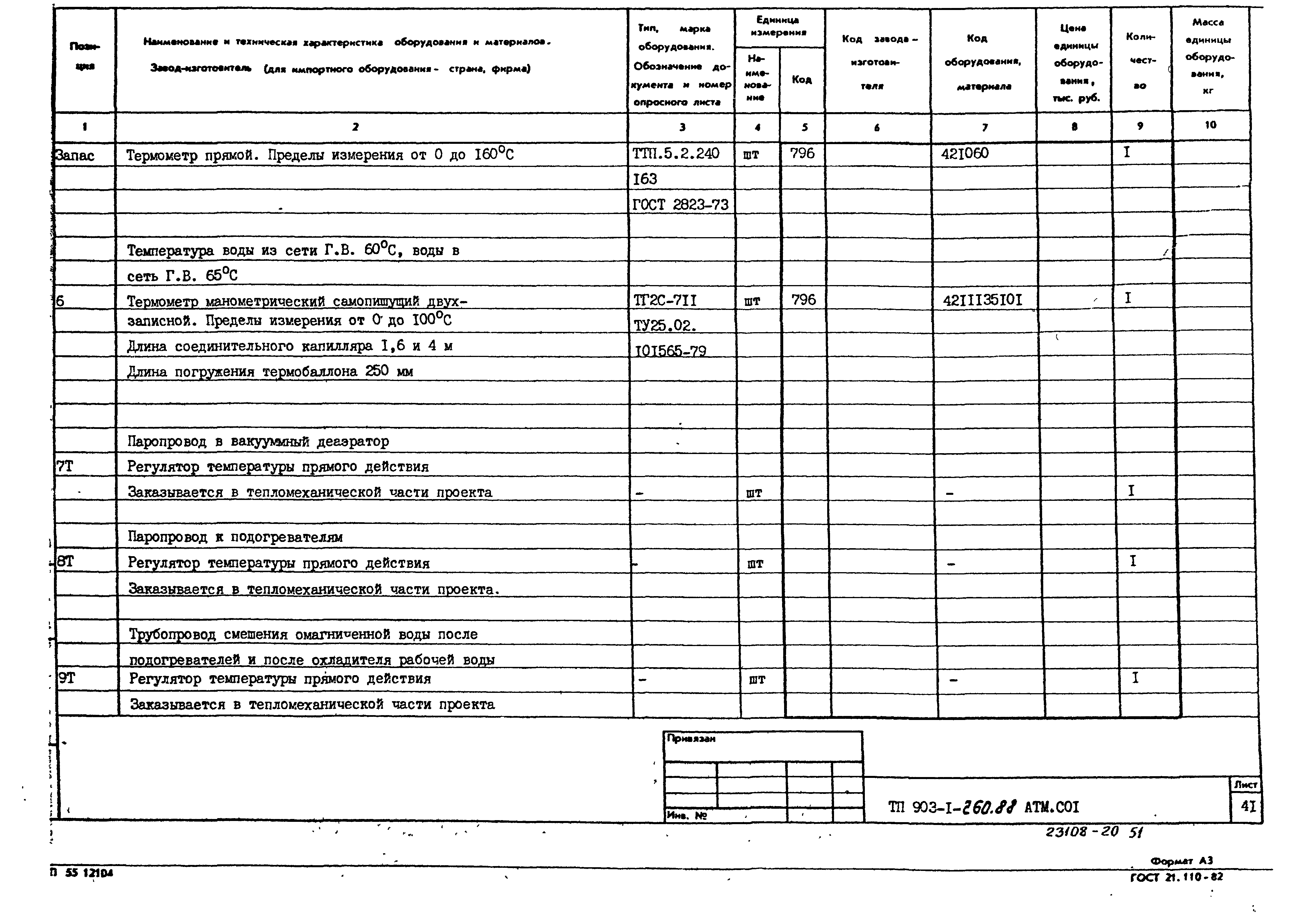 Типовой проект 903-1-260.88