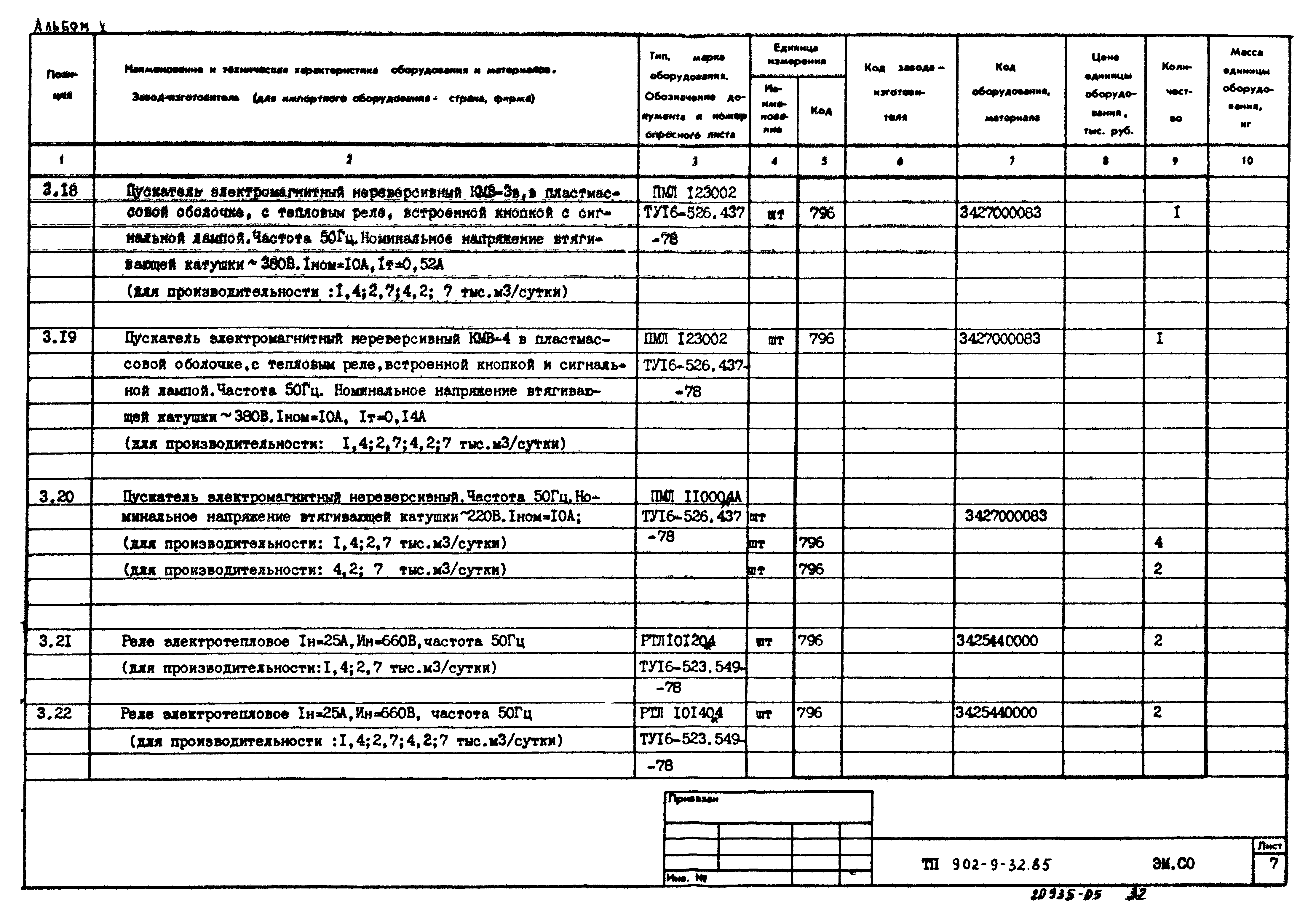 Типовой проект 902-9-32.85
