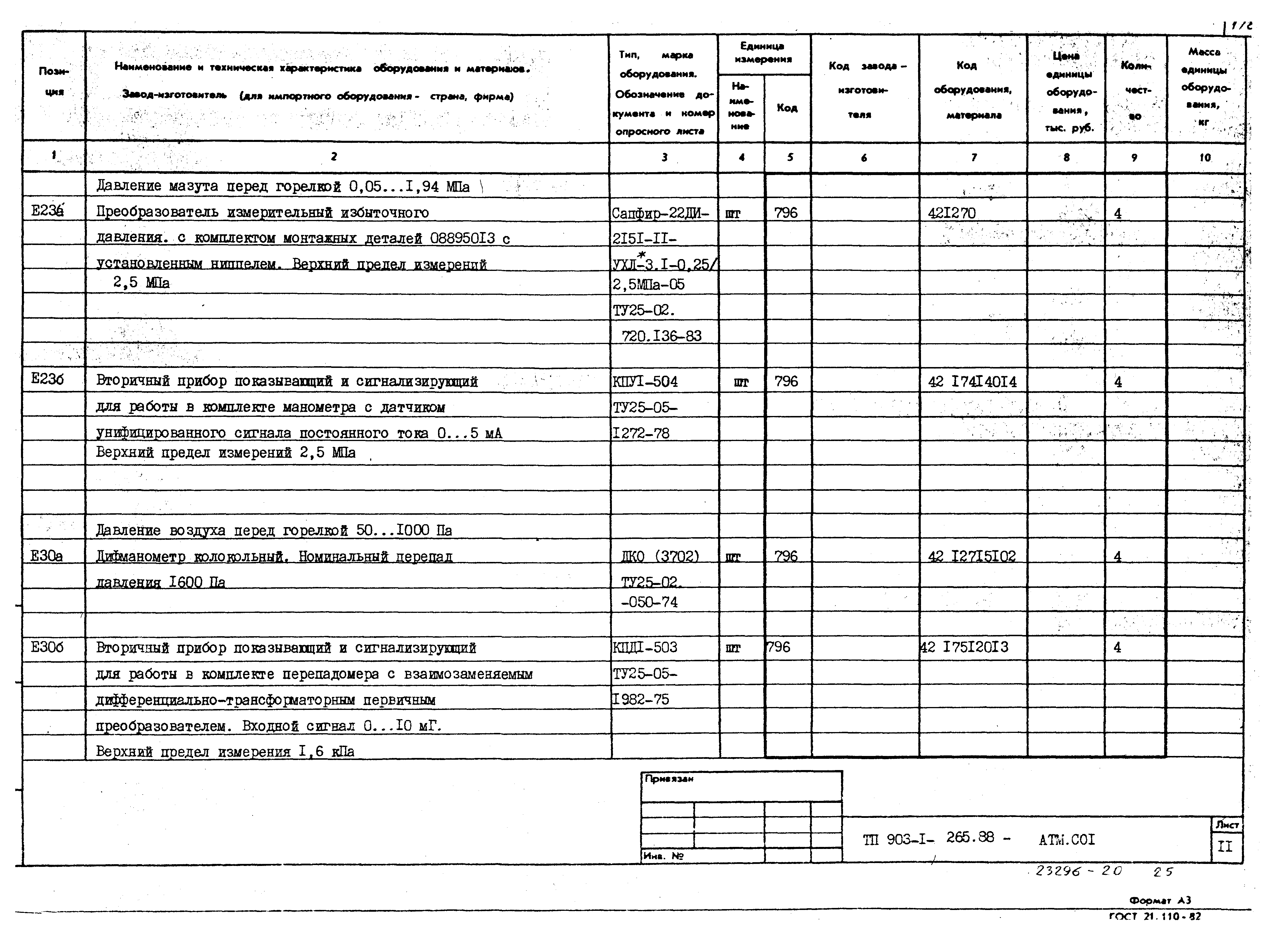 Типовой проект 903-1-265.88