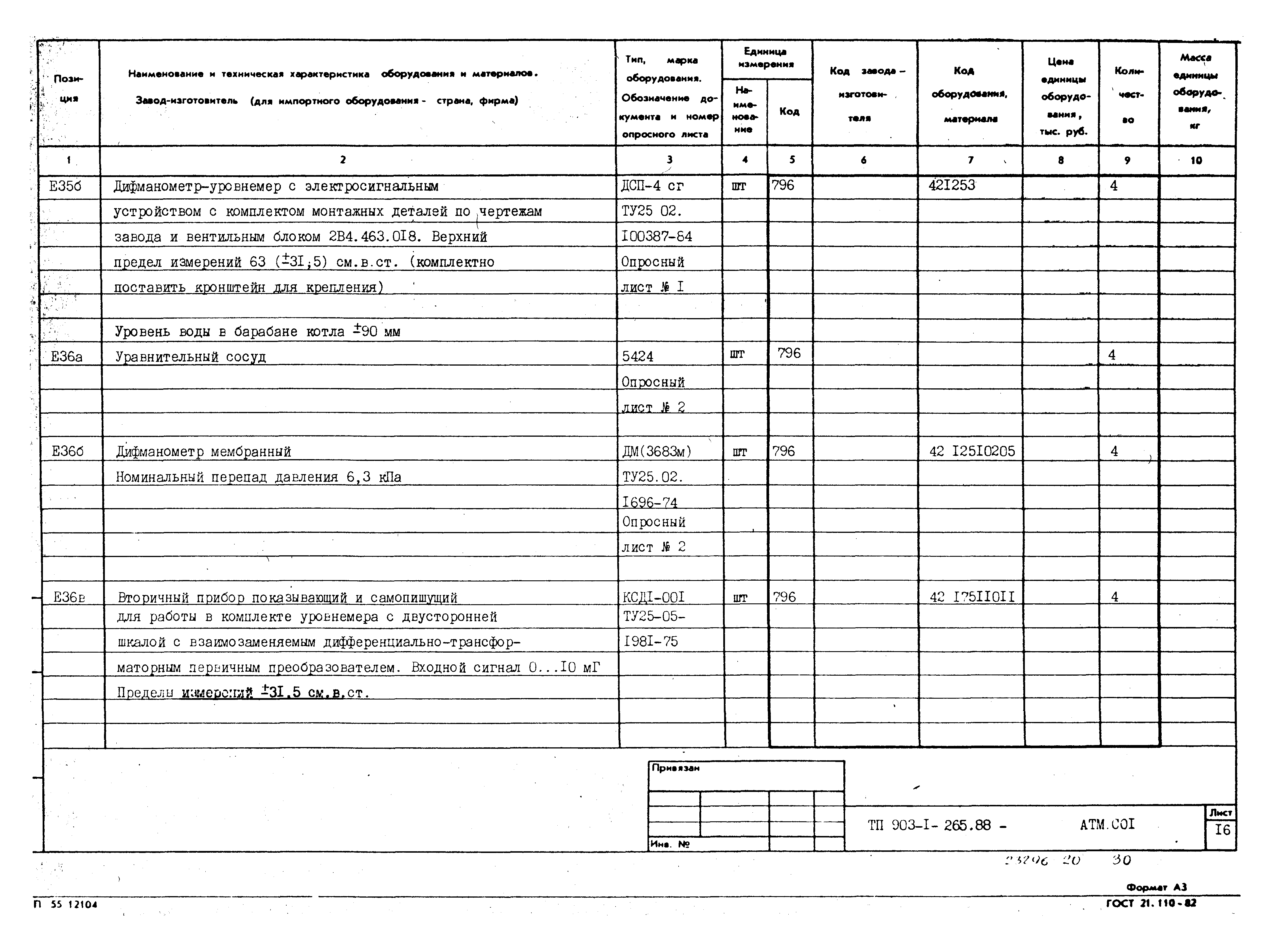 Типовой проект 903-1-265.88