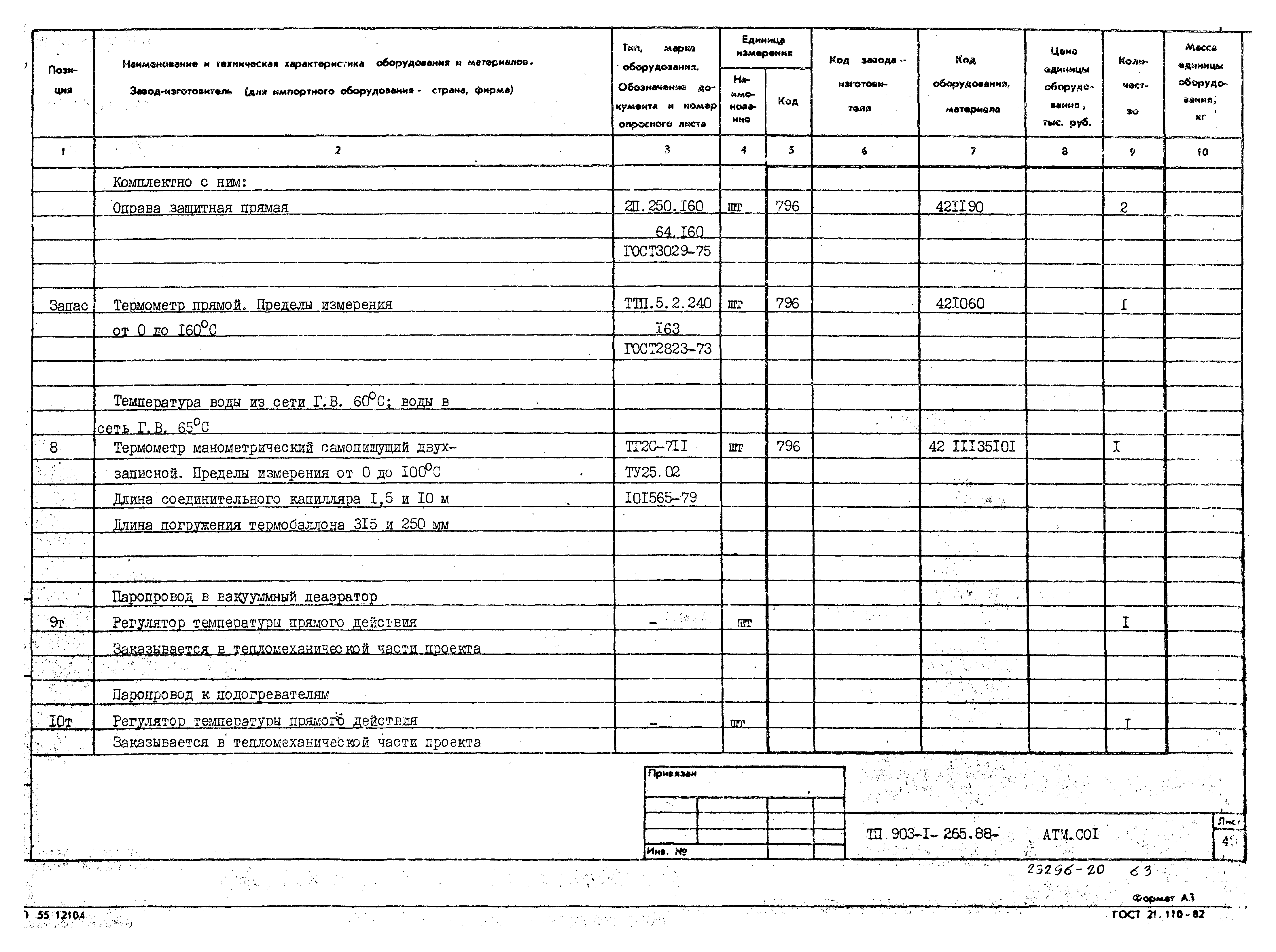 Типовой проект 903-1-265.88