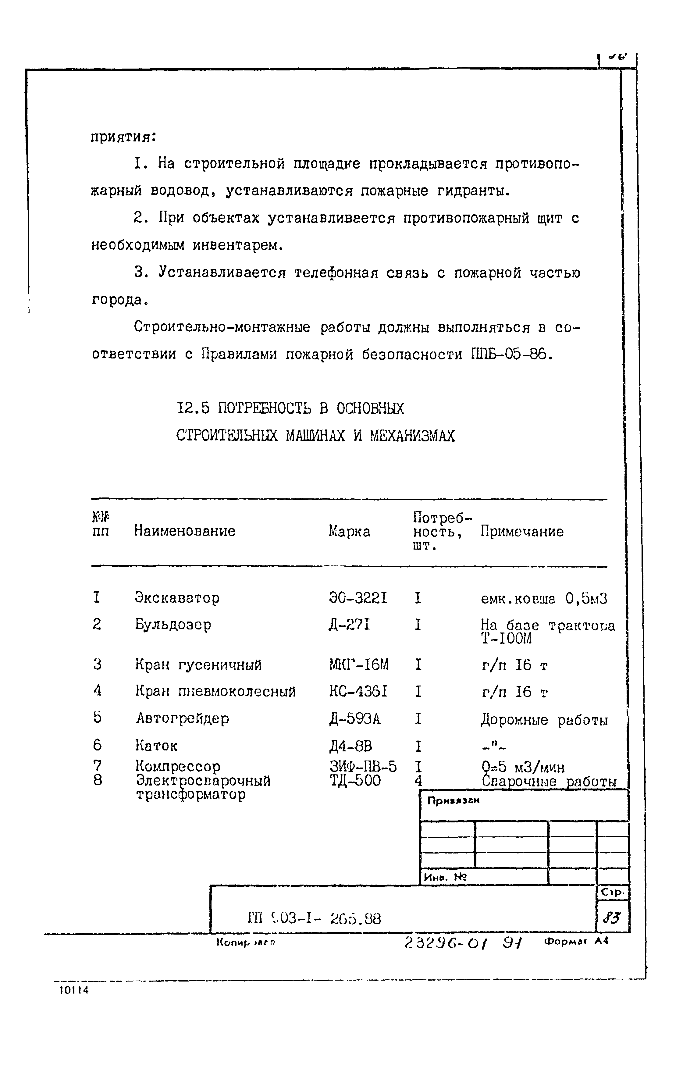 Типовой проект 903-1-265.88