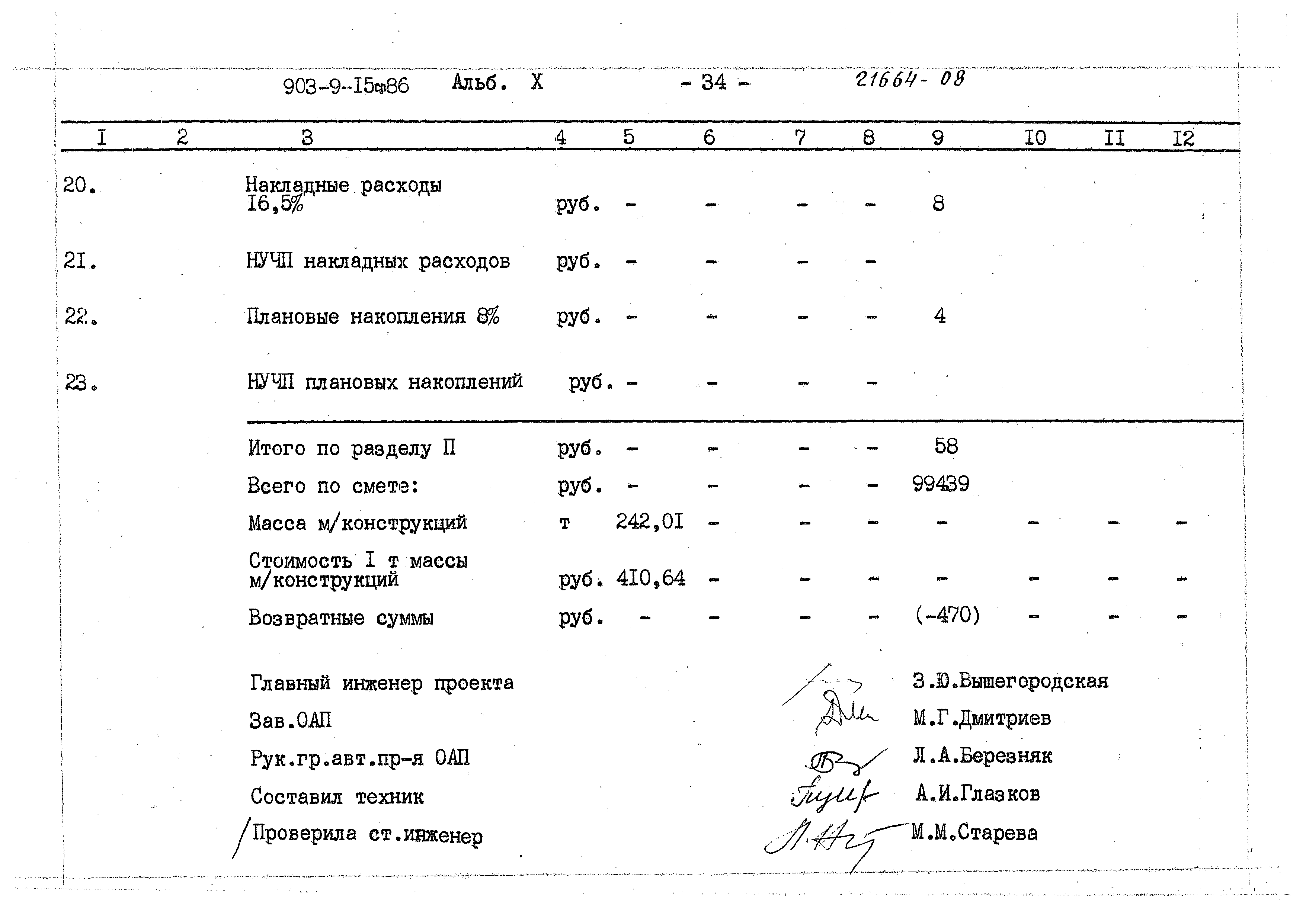 Типовой проект 903-9-15сп.86