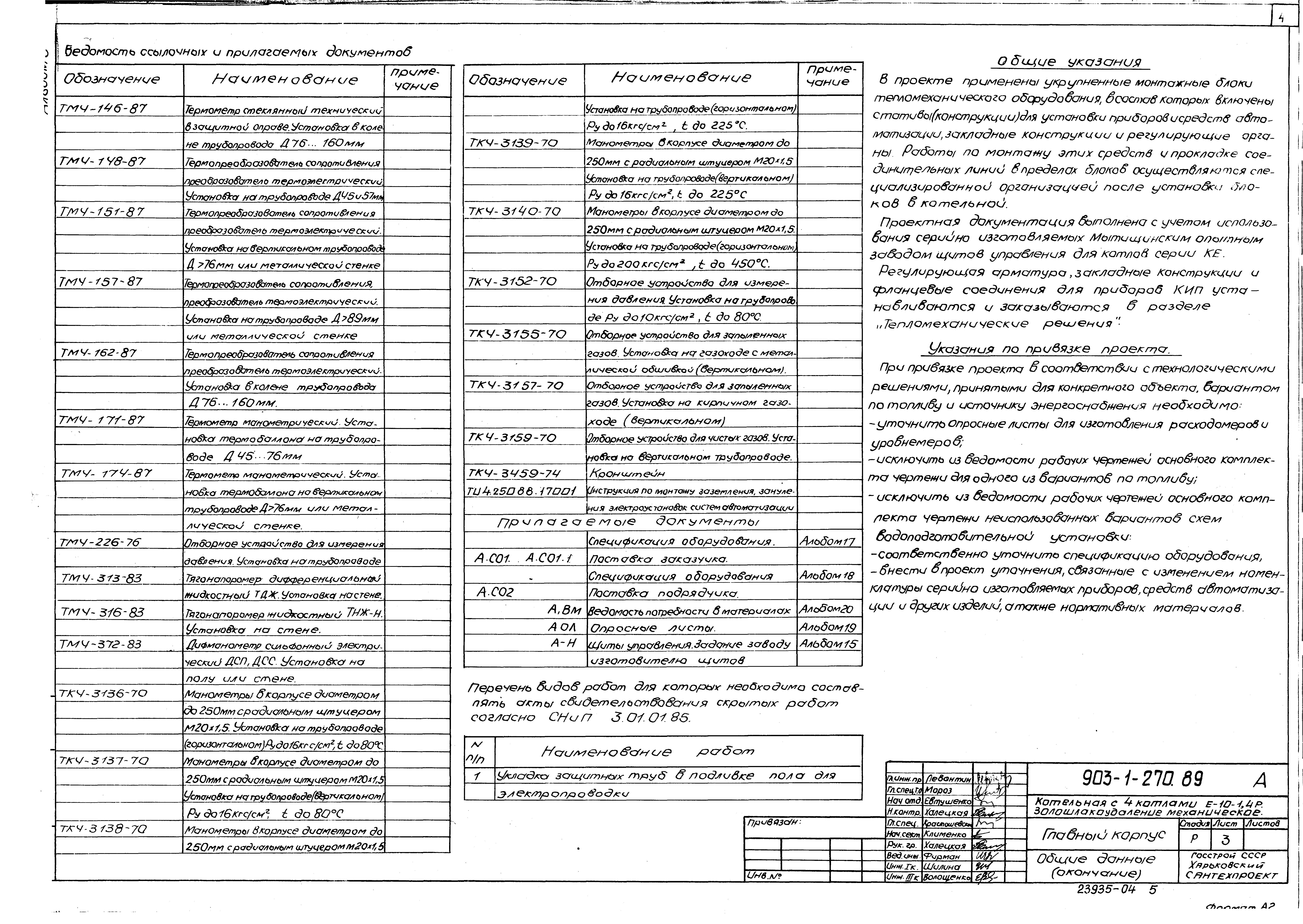 Типовой проект 903-1-270.89